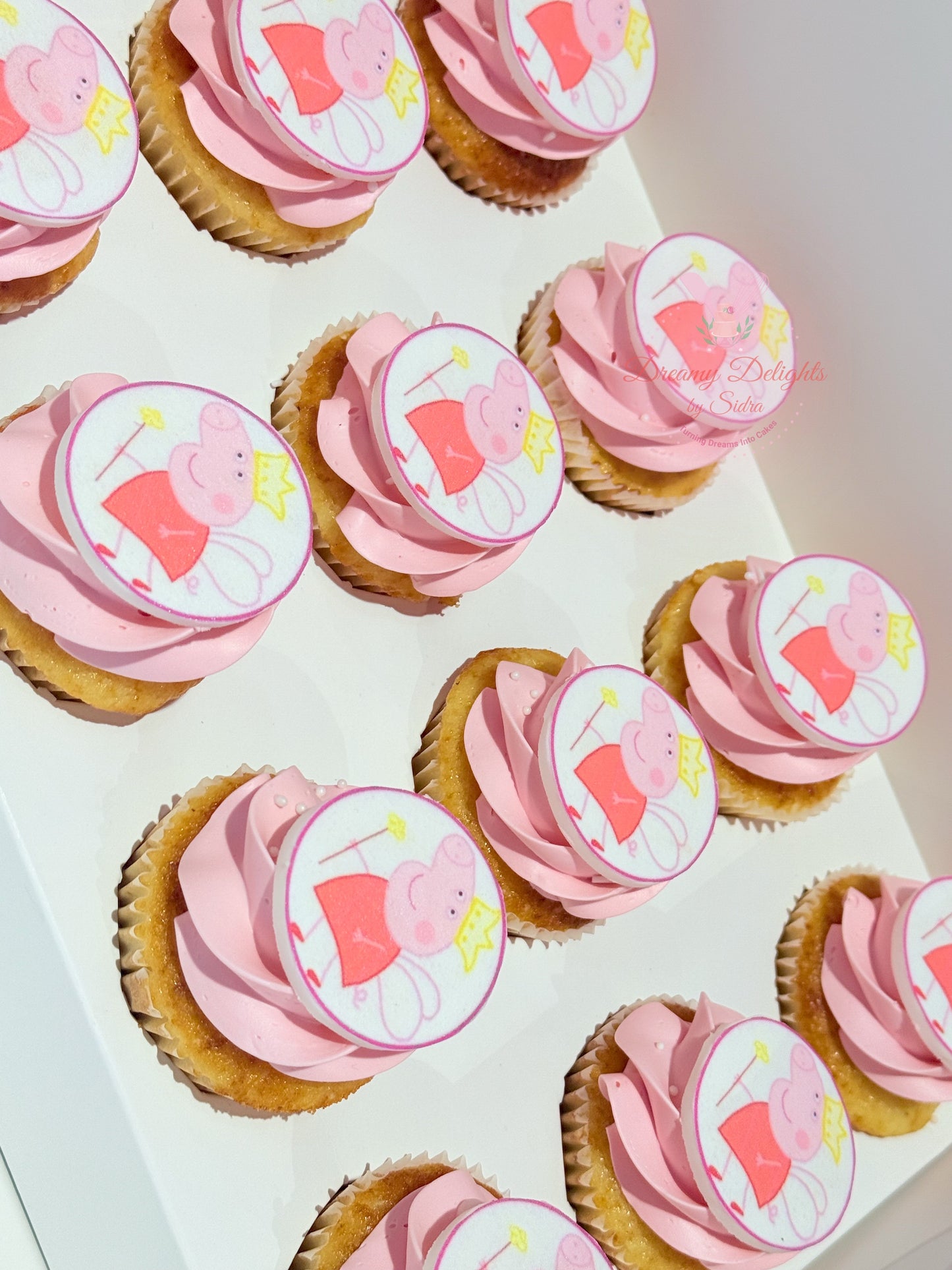Peppa Pig Cupcakes