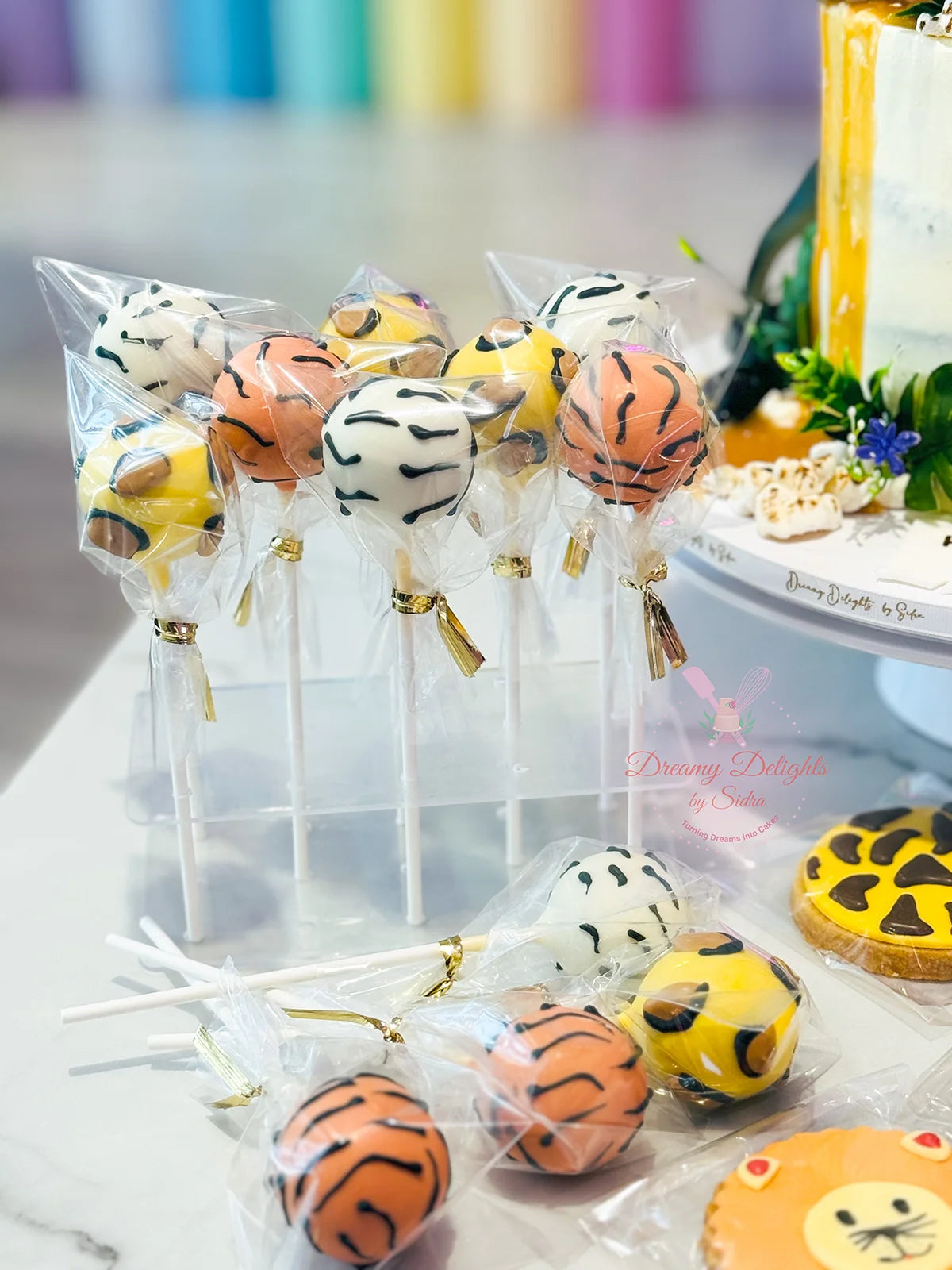 Jungle Cake pops