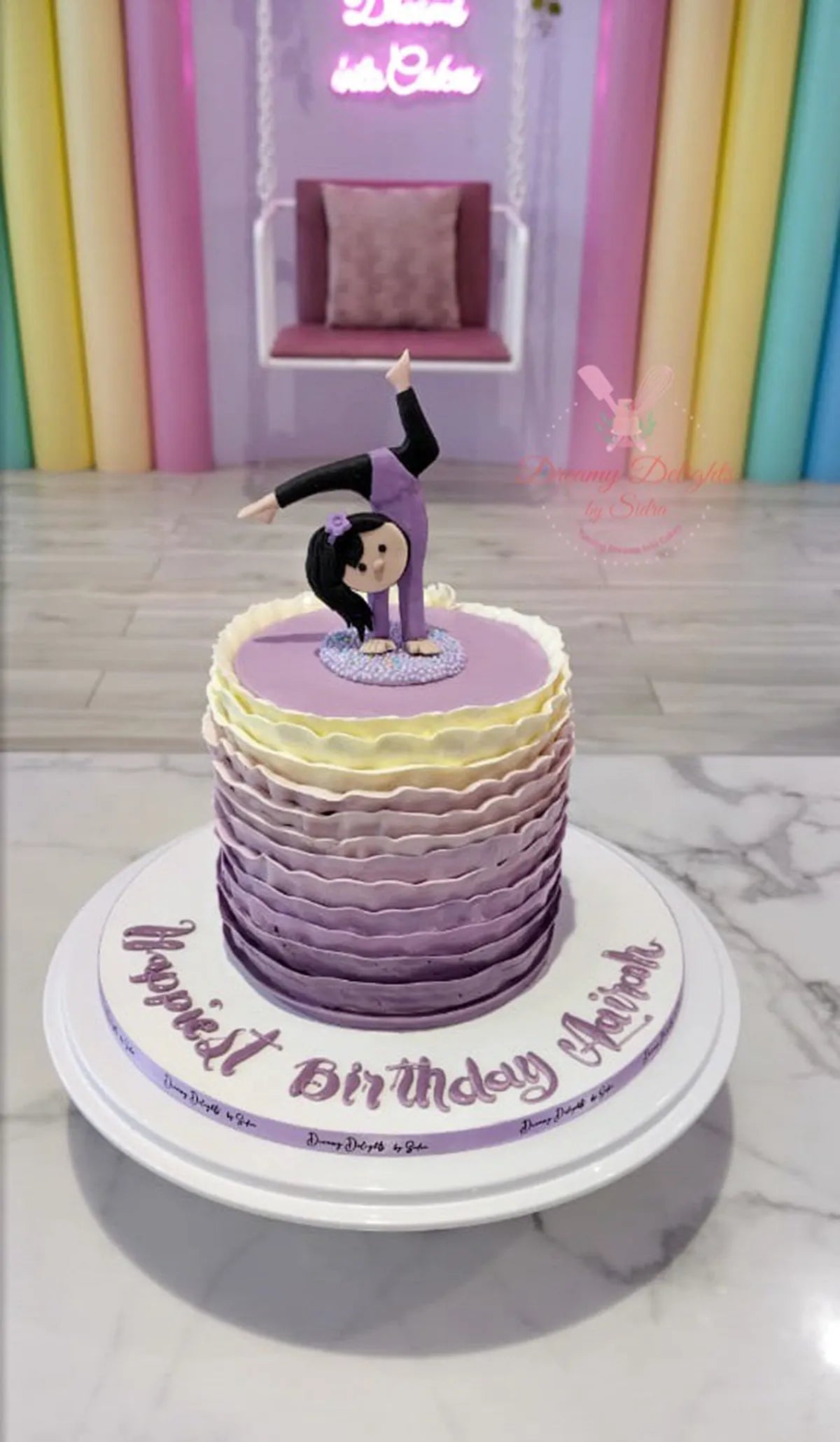 Gymnastics Cake