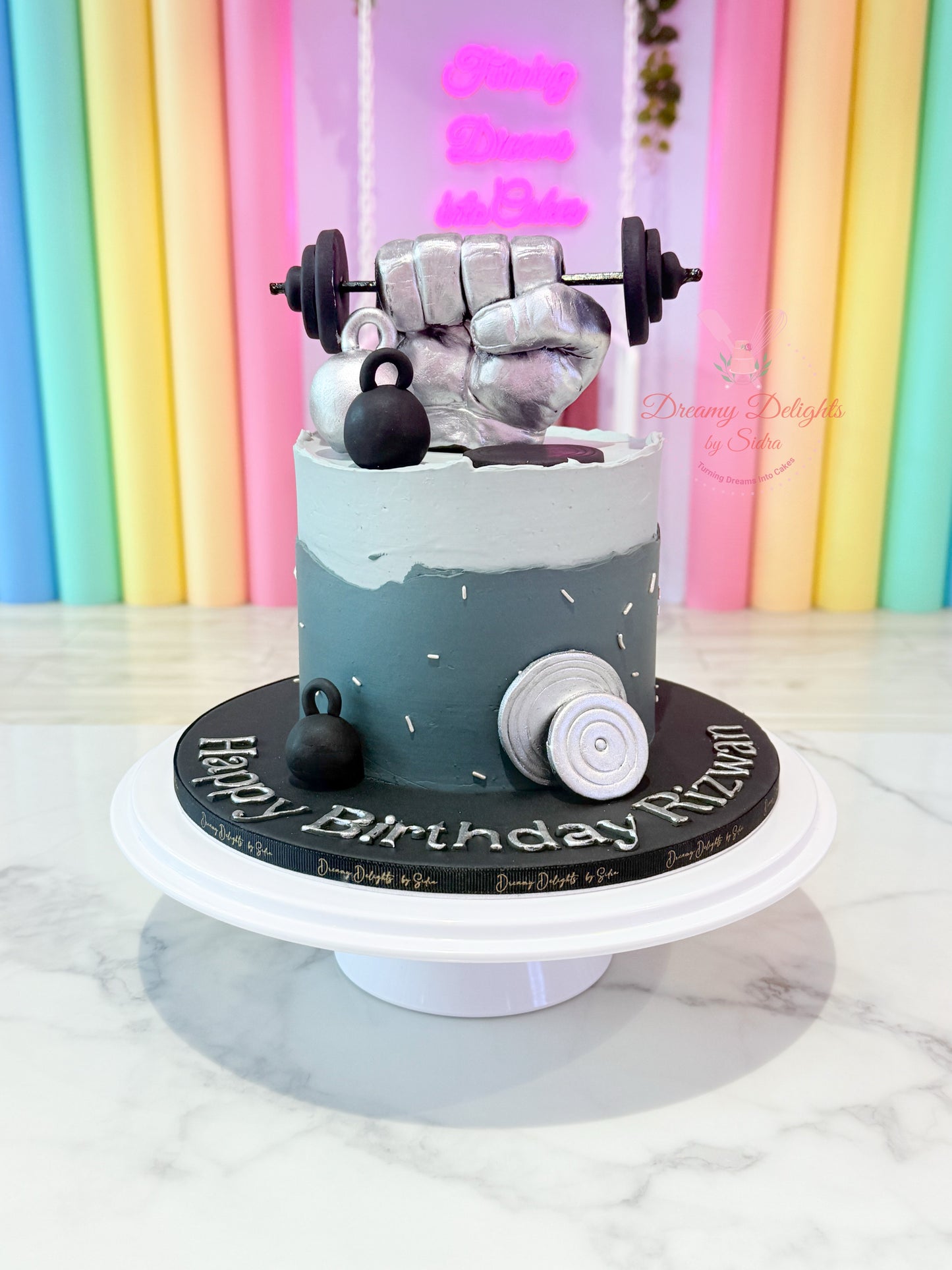 Custom Gym Cake