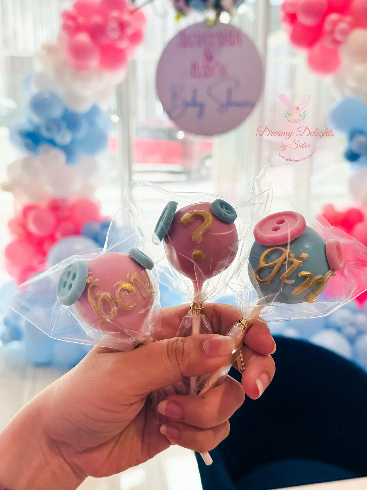 Boy or Girl Cakepops: Fun Gender Reveal Treats!