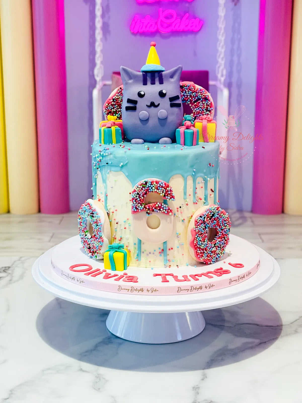 Pushin Cat Cake
