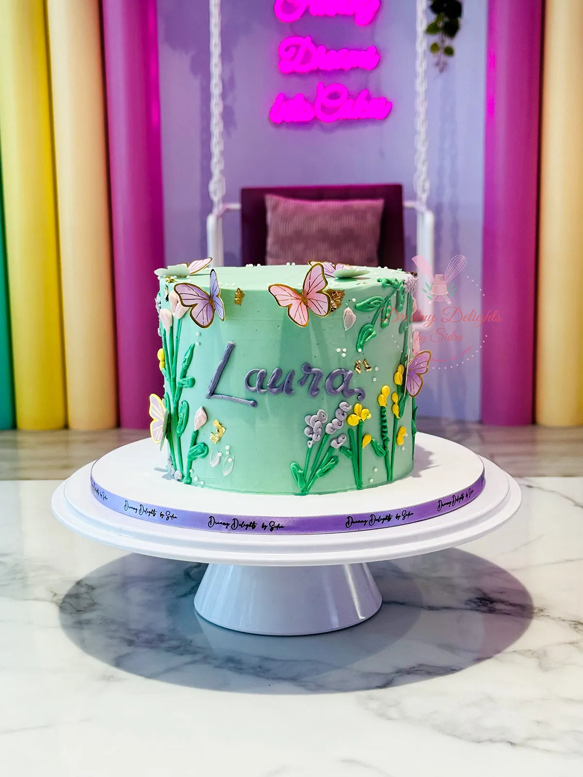 Floral Garden Cake