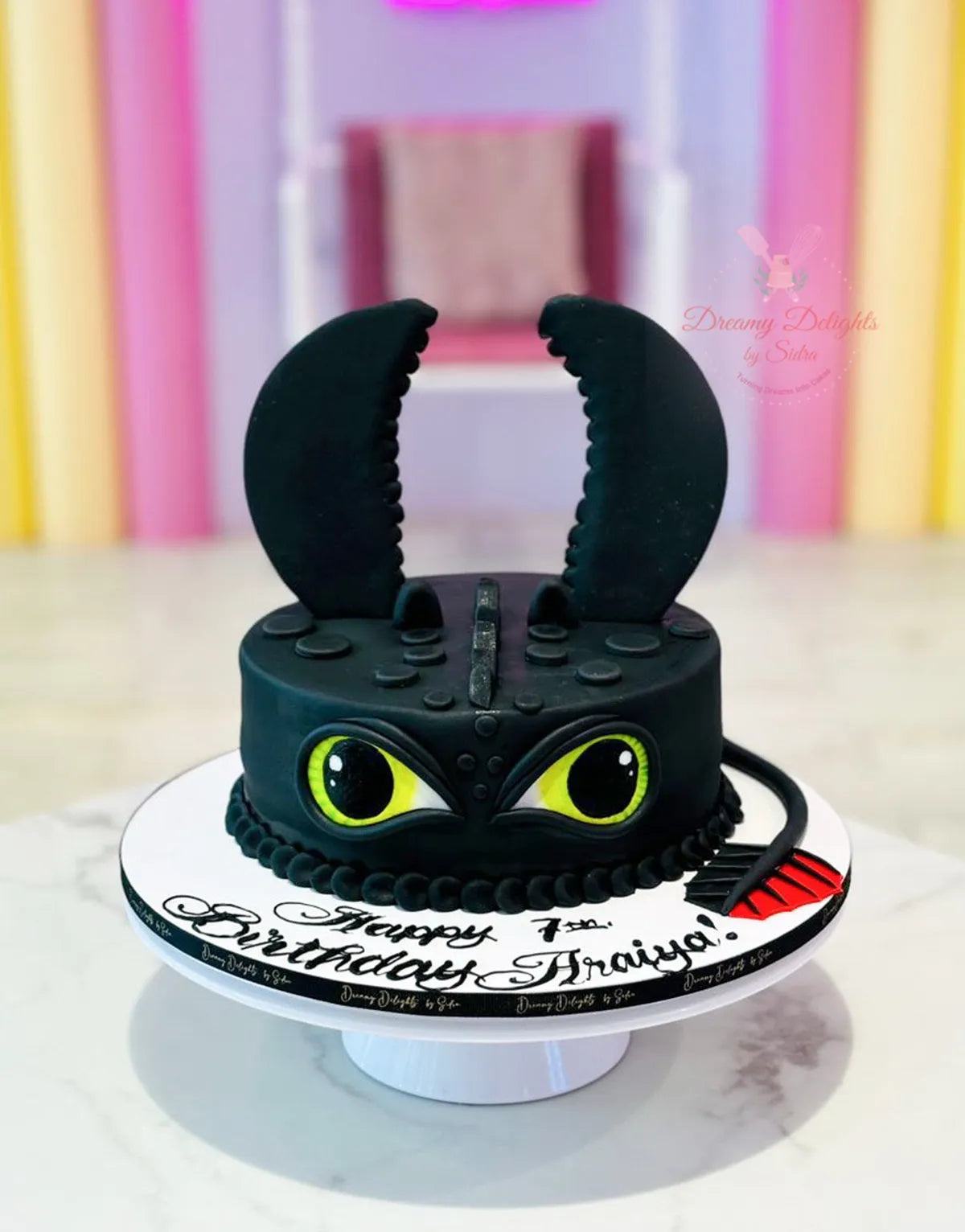 Toothless Dragon Cake