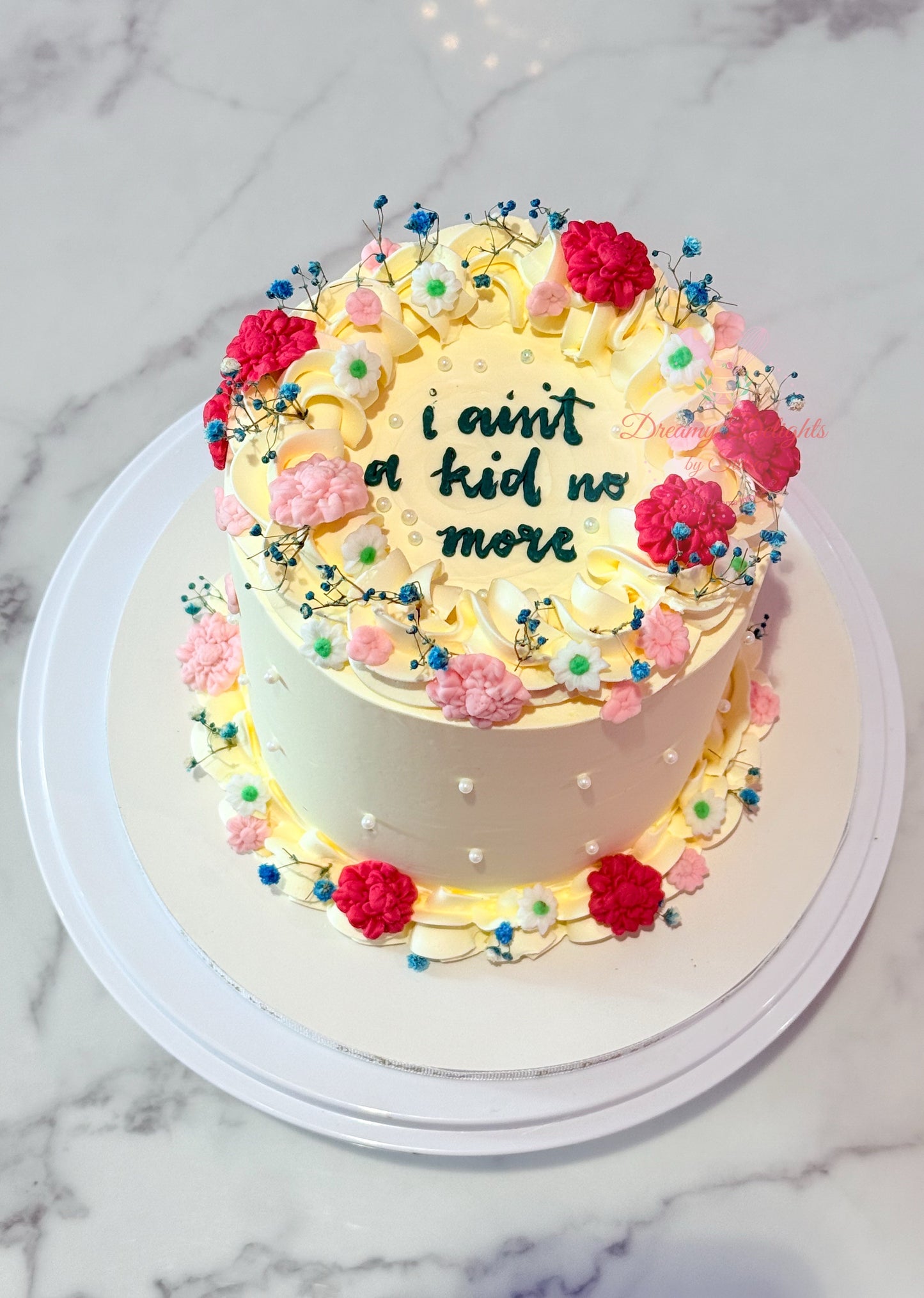 Teenager Vintage Cake