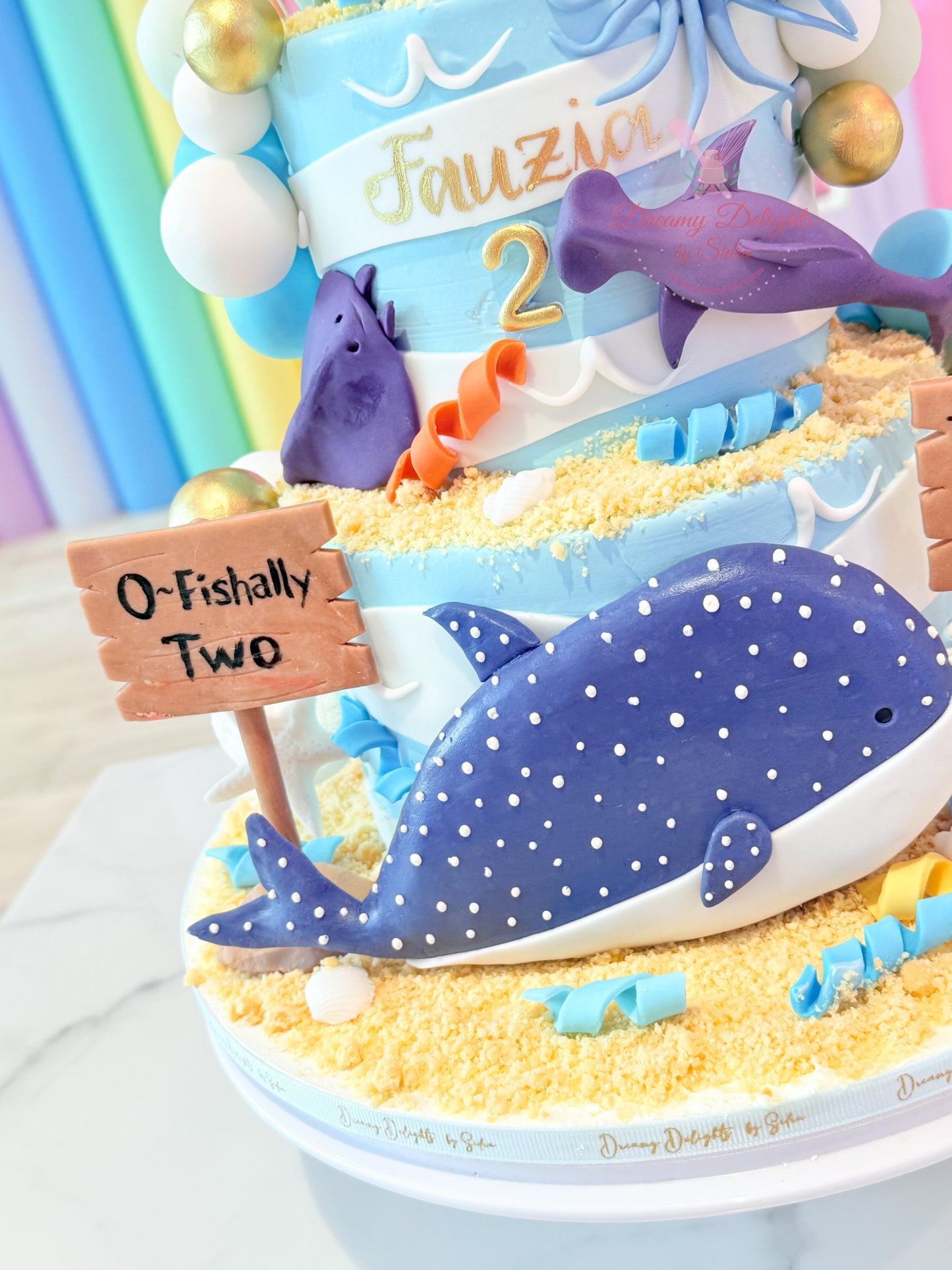 Sea-Themed Cake