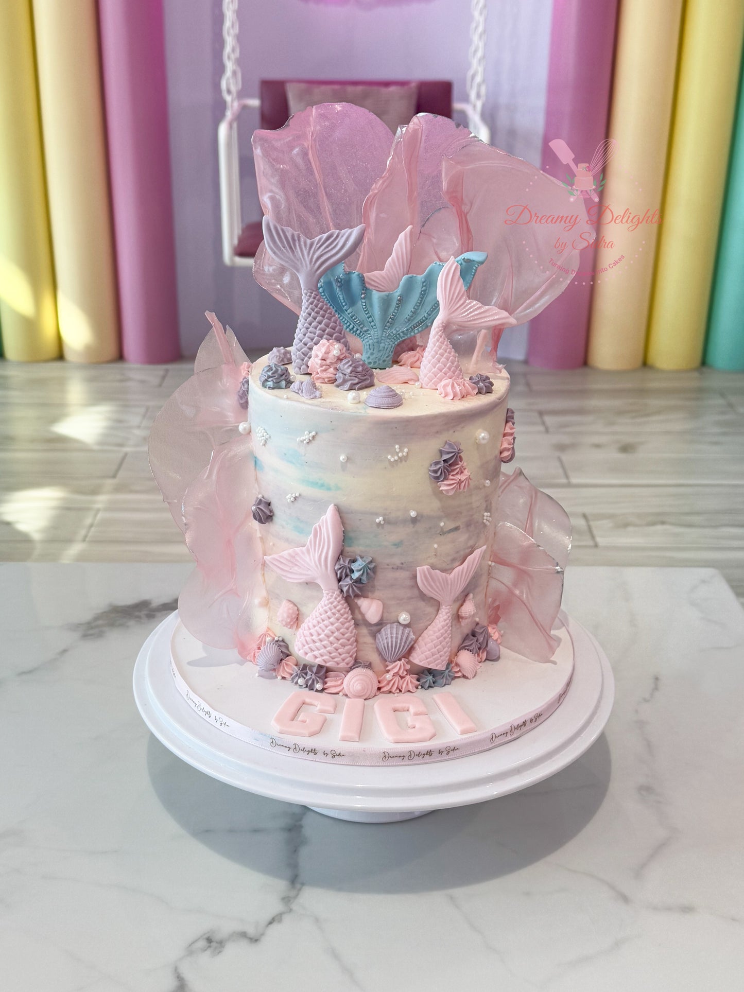 Mermaid Tails Cake