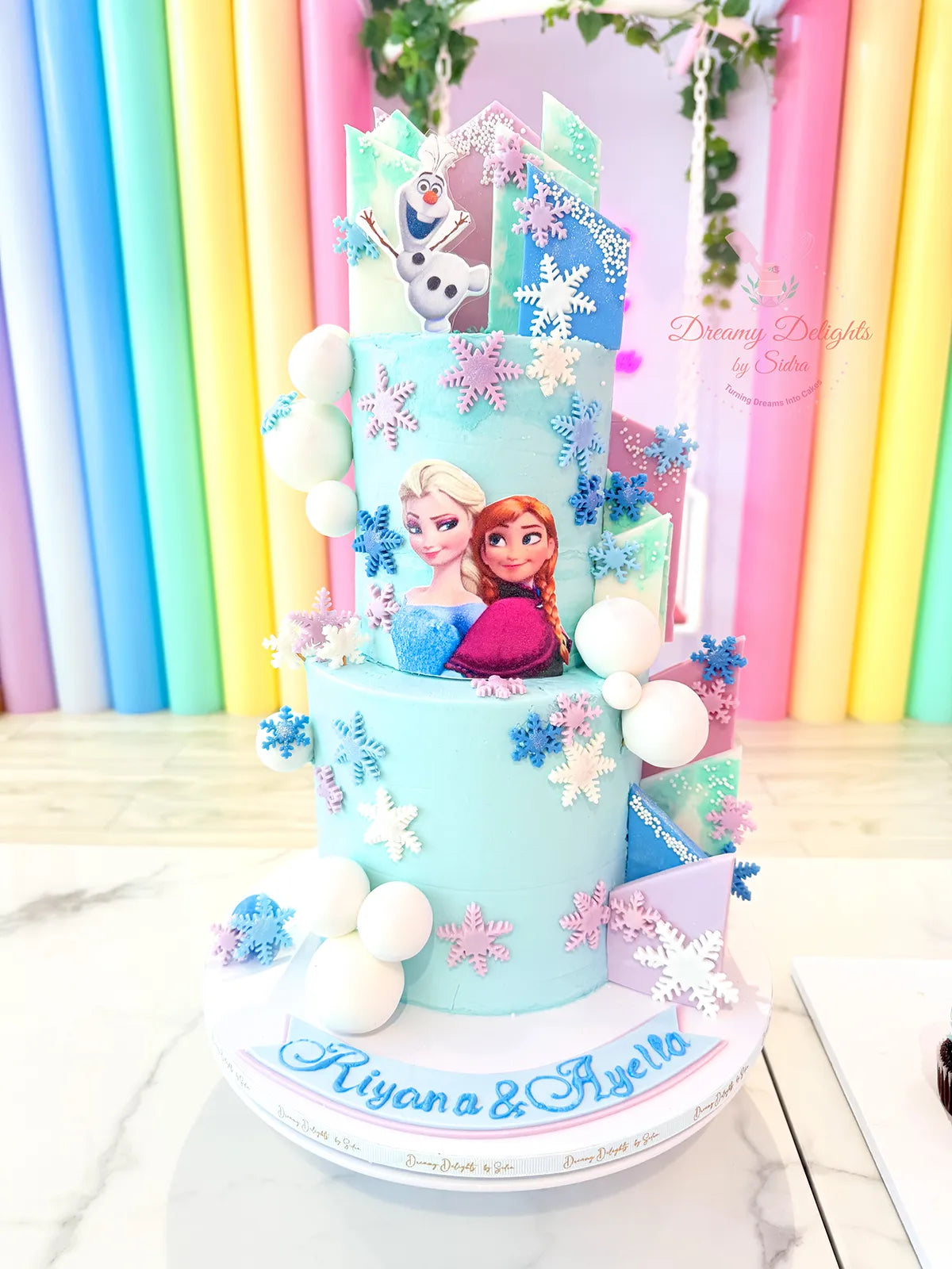 Elsa Cake 7