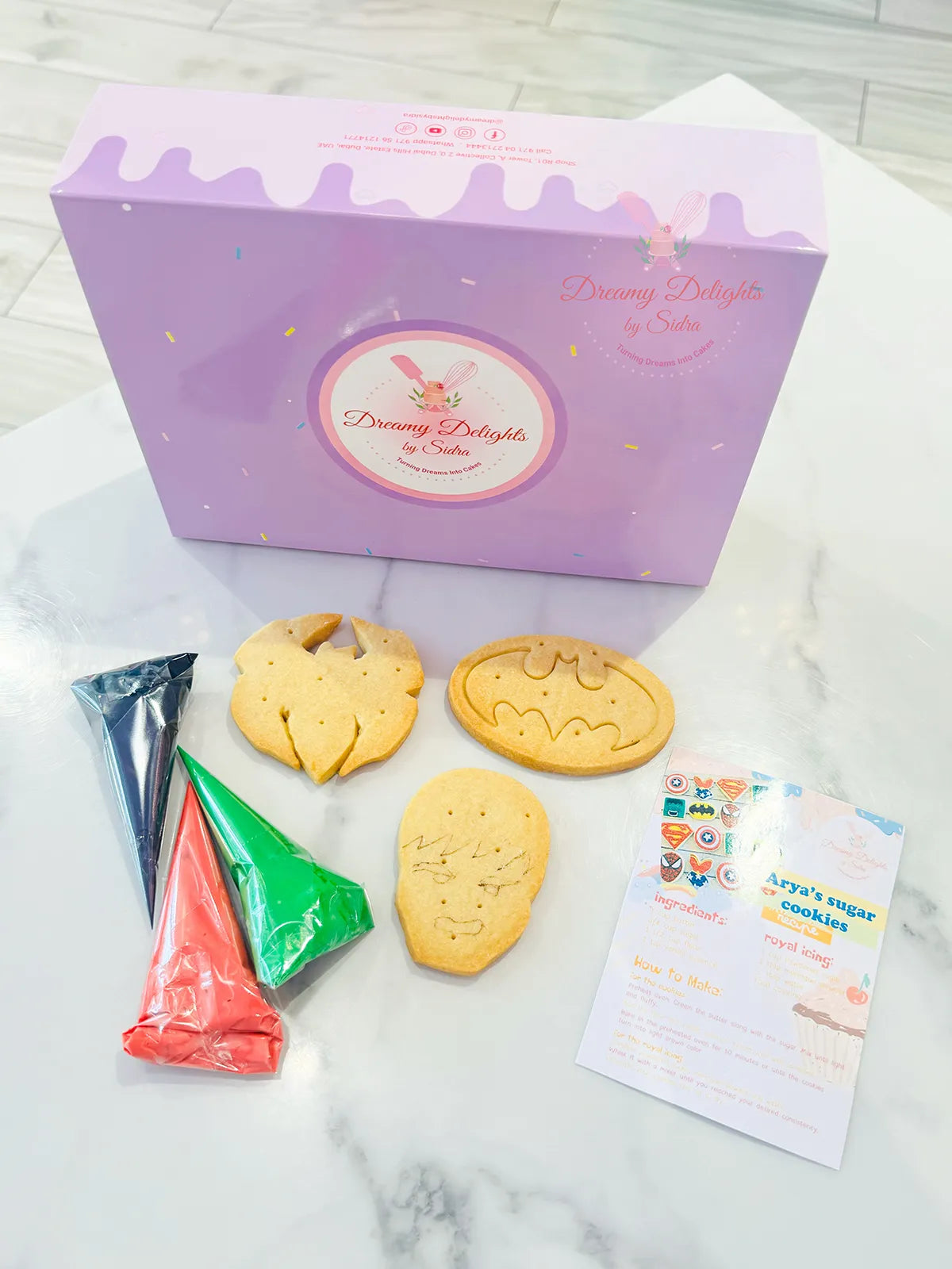 Superhero Cookie Kit