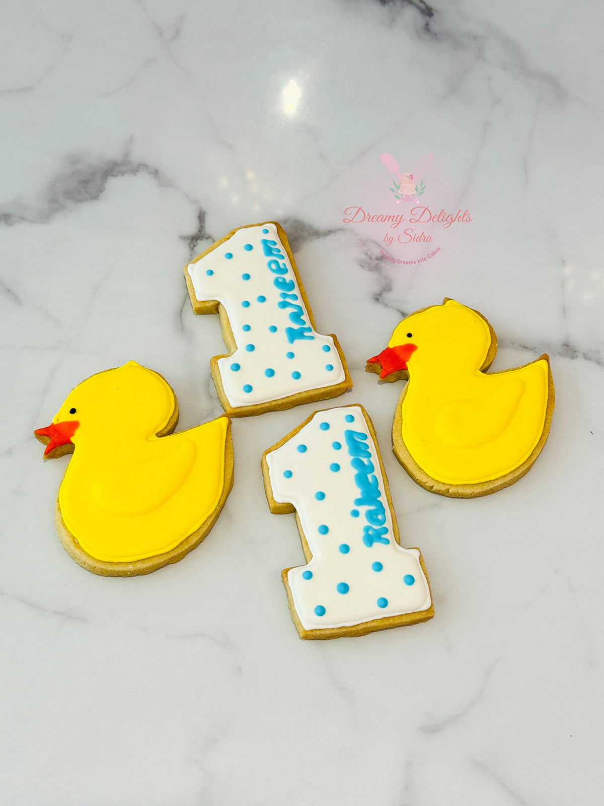 Cute Duck Cookies