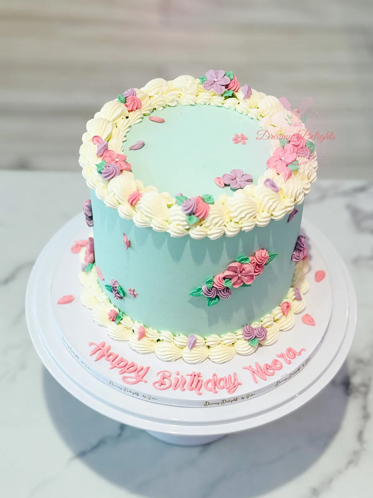 Floral Buttercream cake