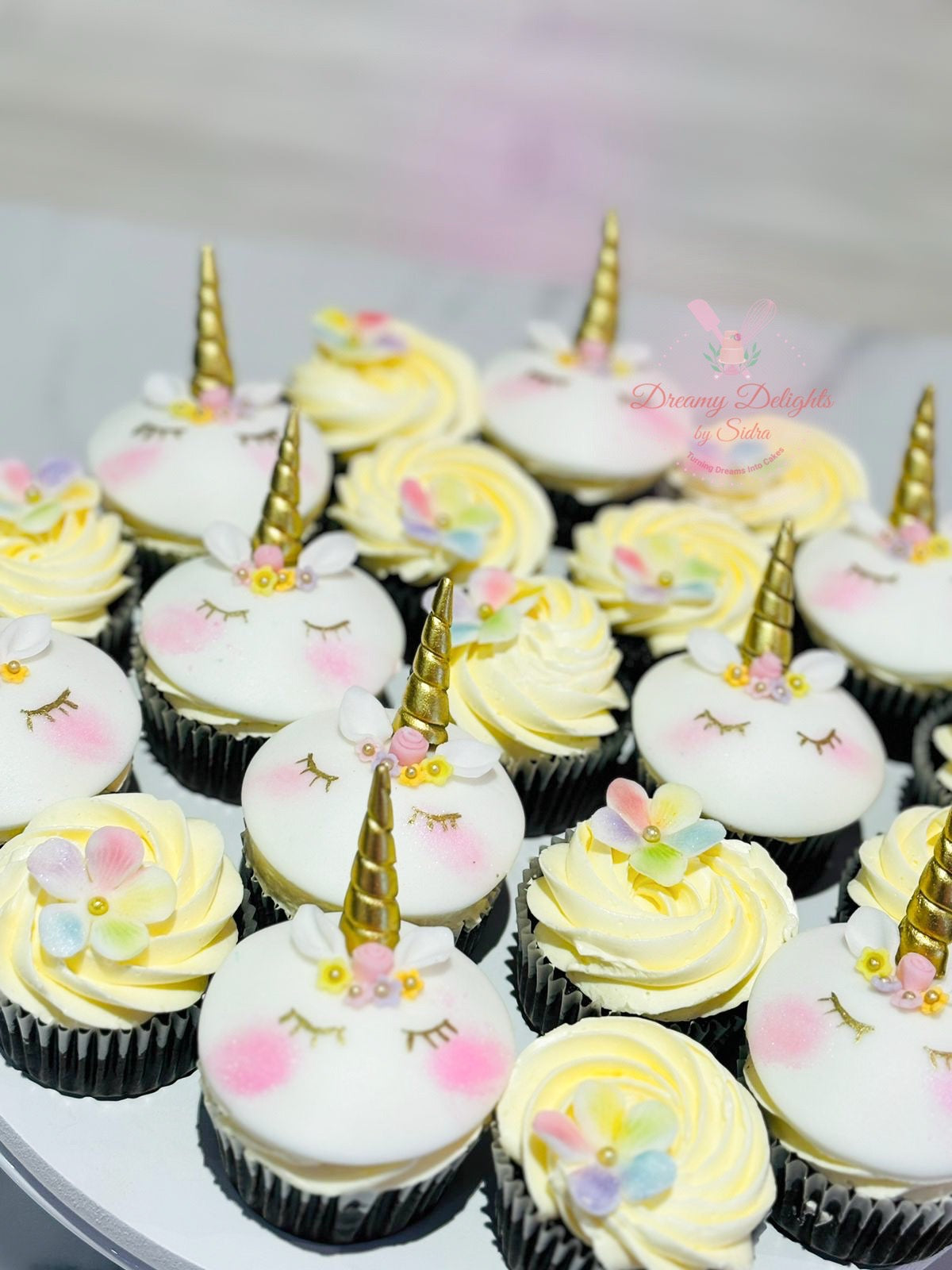 Unicorn Party Cupcakes