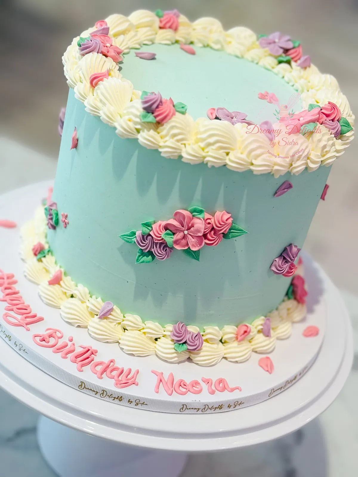 Floral Buttercream cake