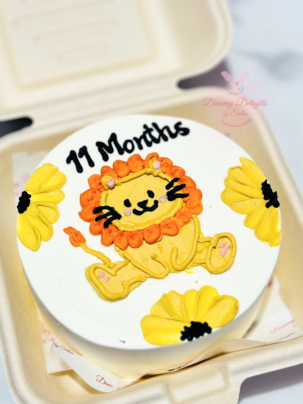 Lion Bento Cake