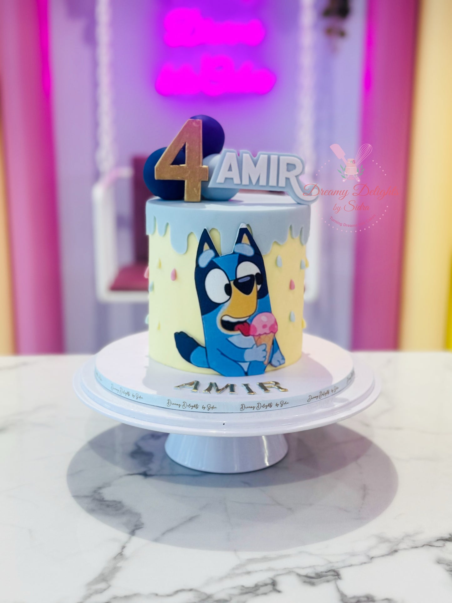 Bluey Cake