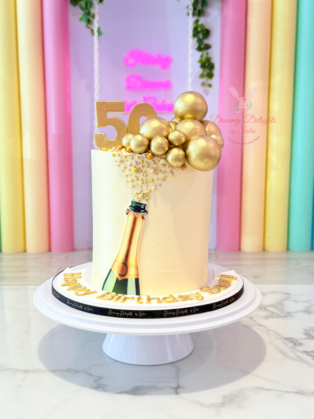 champaign cake