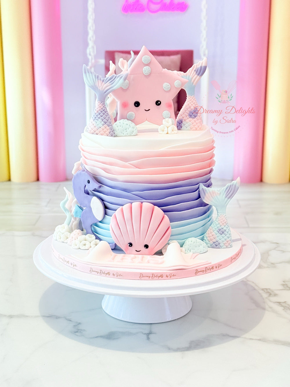 Mermaid Tails Cake