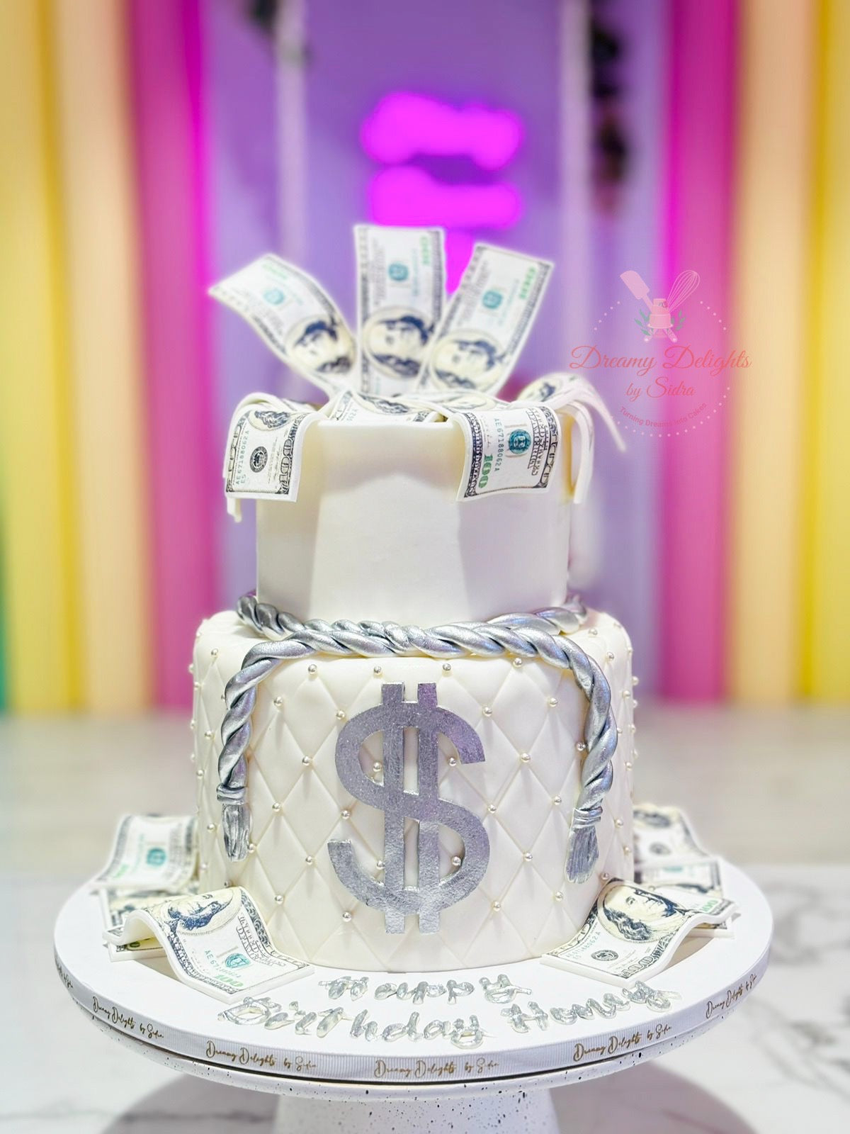 Luxury Money Cake