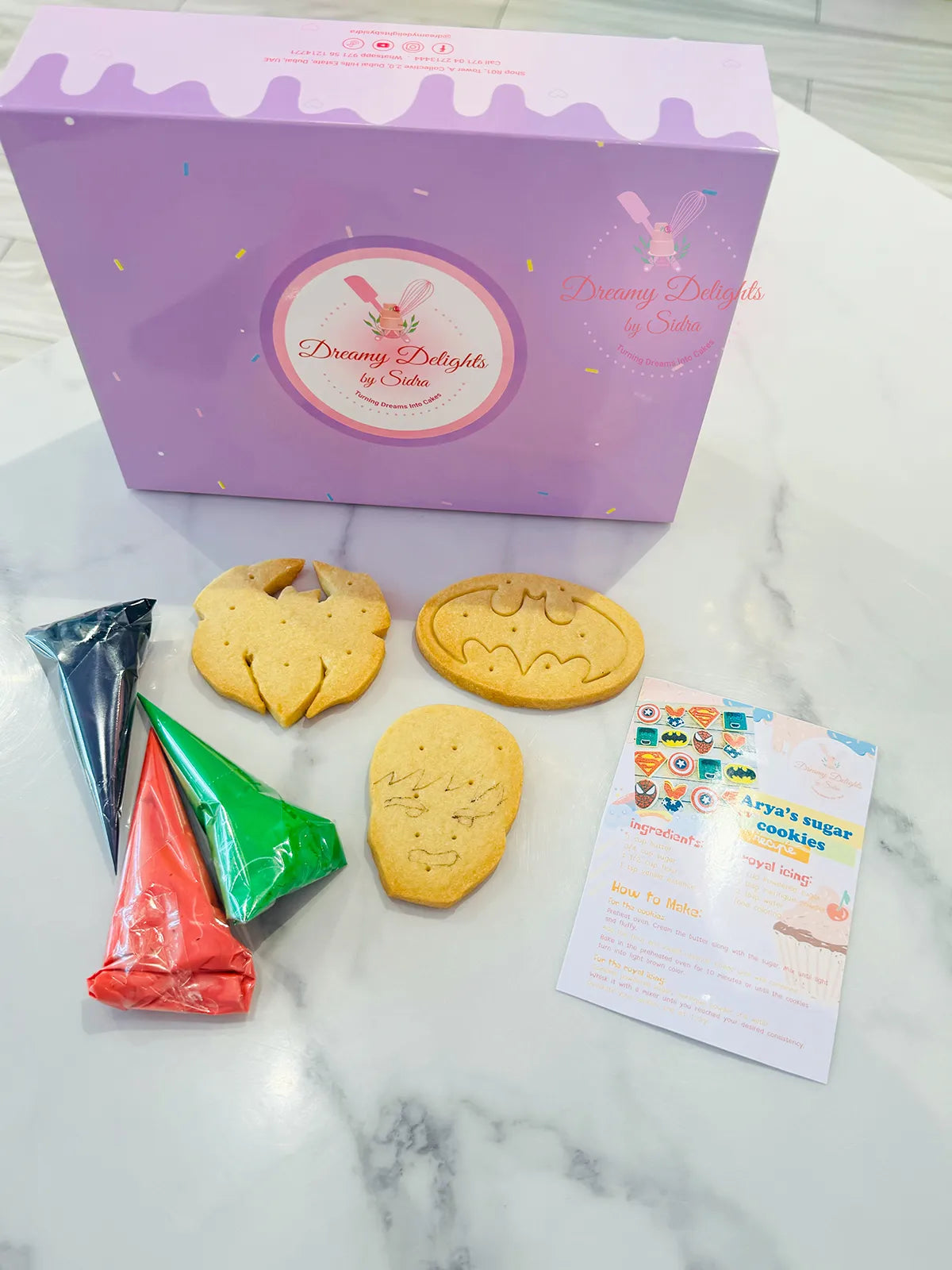 Superhero Cookie Kit