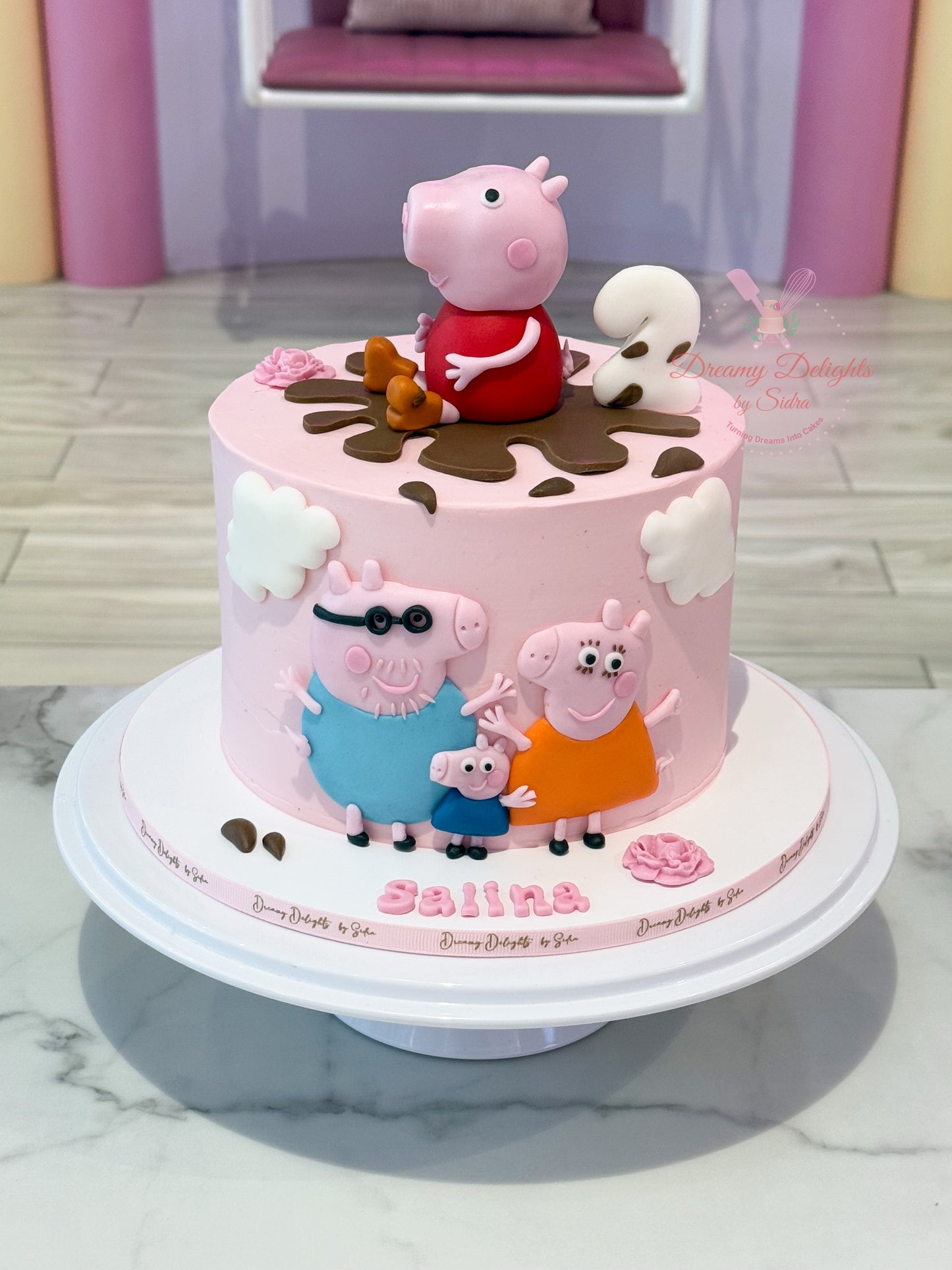 Peppa Pig Birthday Cake