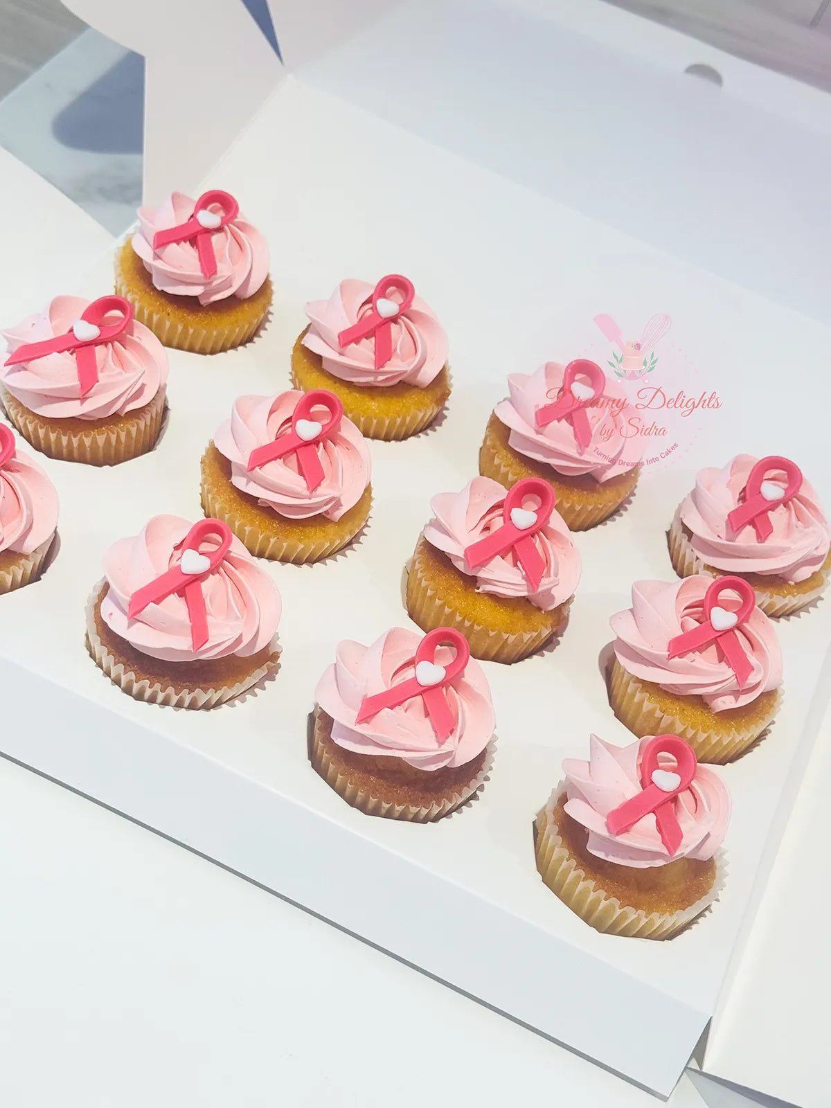 Breast Cancer Cupcakes 2