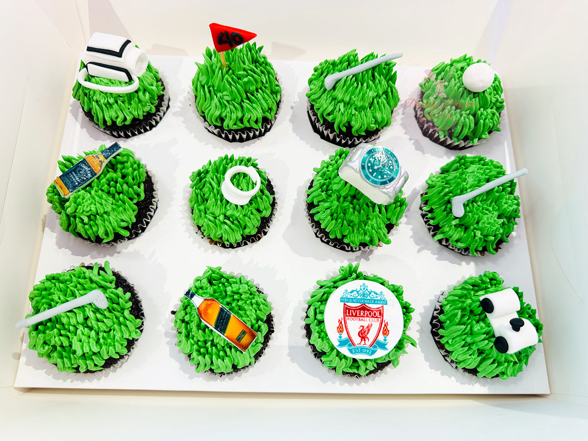Golf Cupcakes