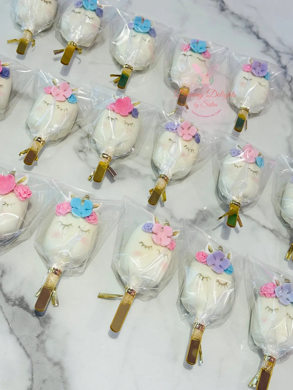 Unicorn Cakesicles