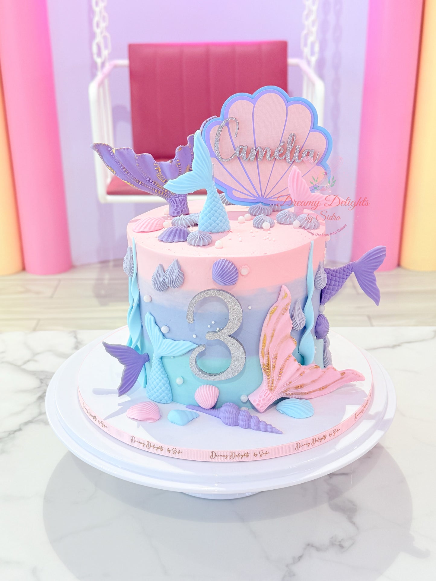 Mermaid Tails Cake