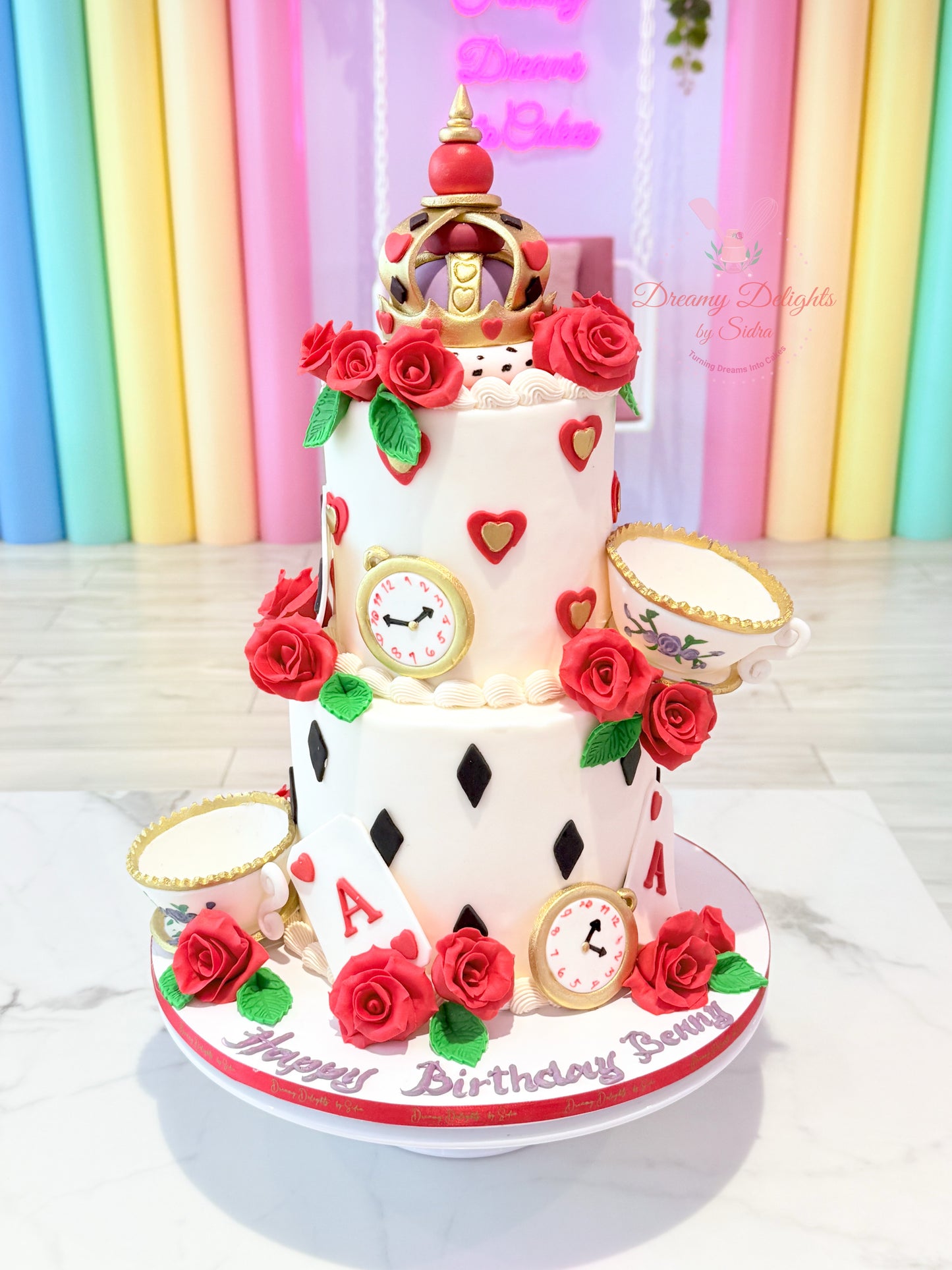 Alice in Wonderland Cake
