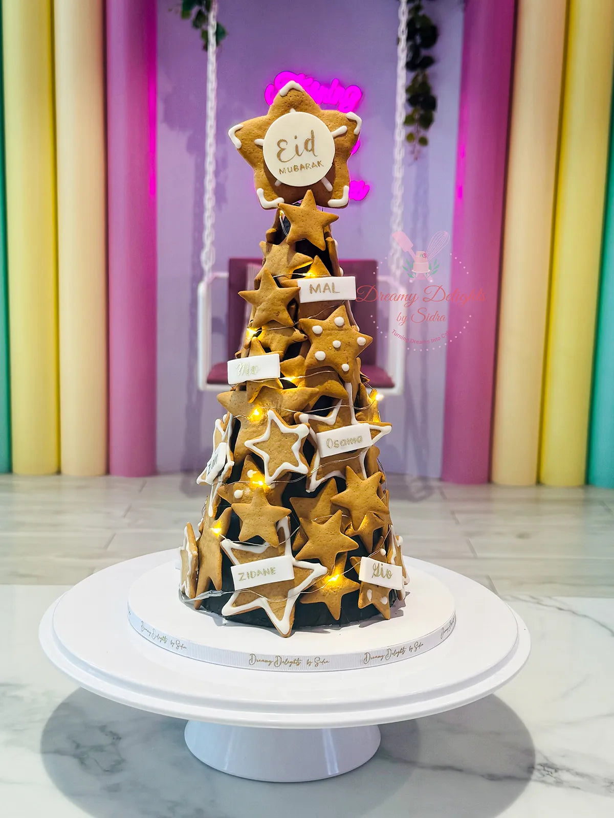 Eid Ginger Bread Cookie Tower