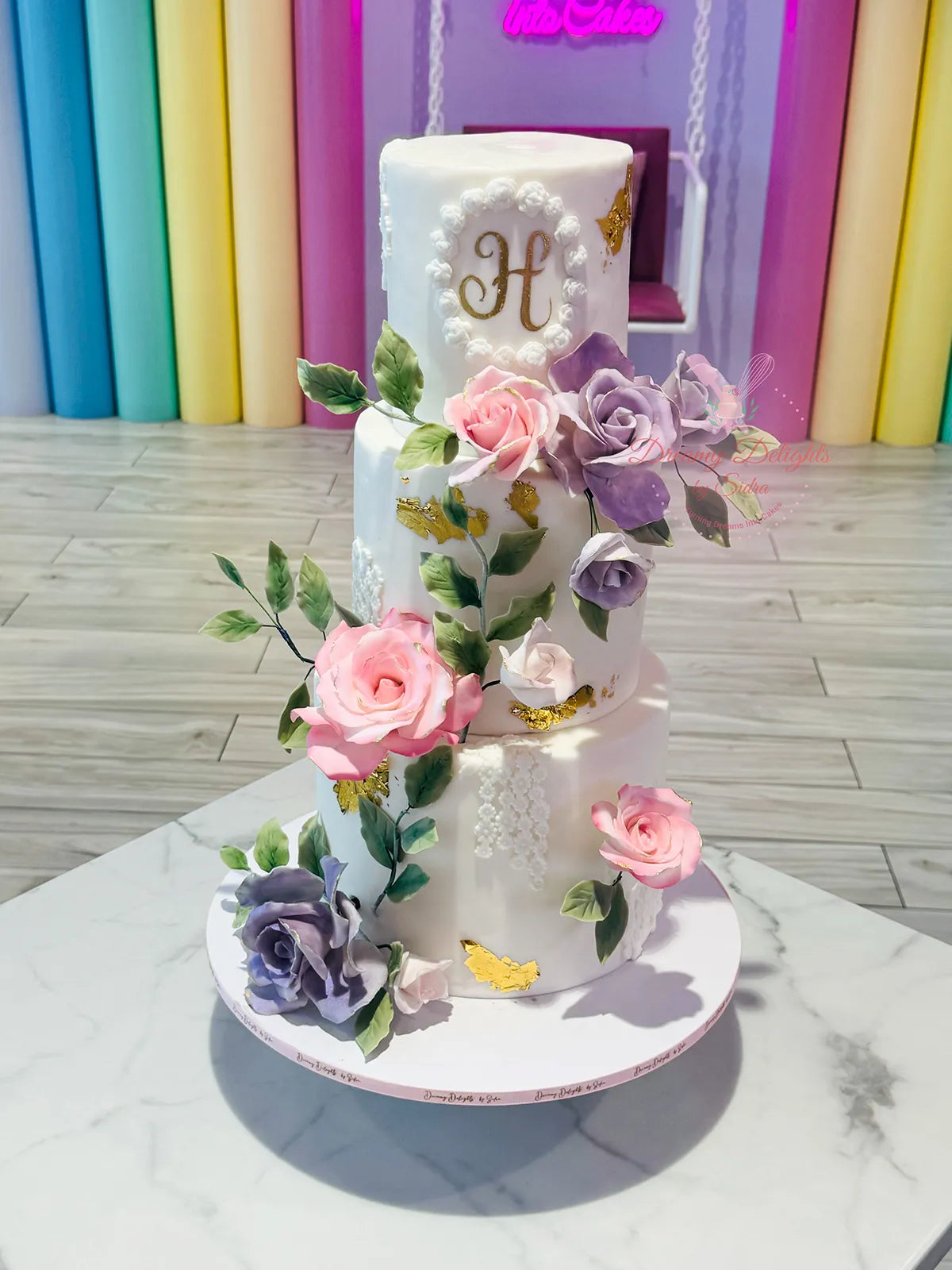 Sugars Flower Cake