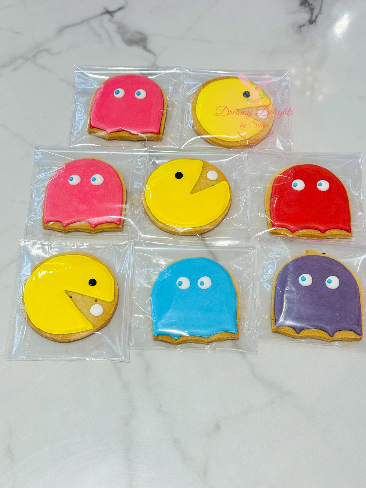 Pacman Cookies