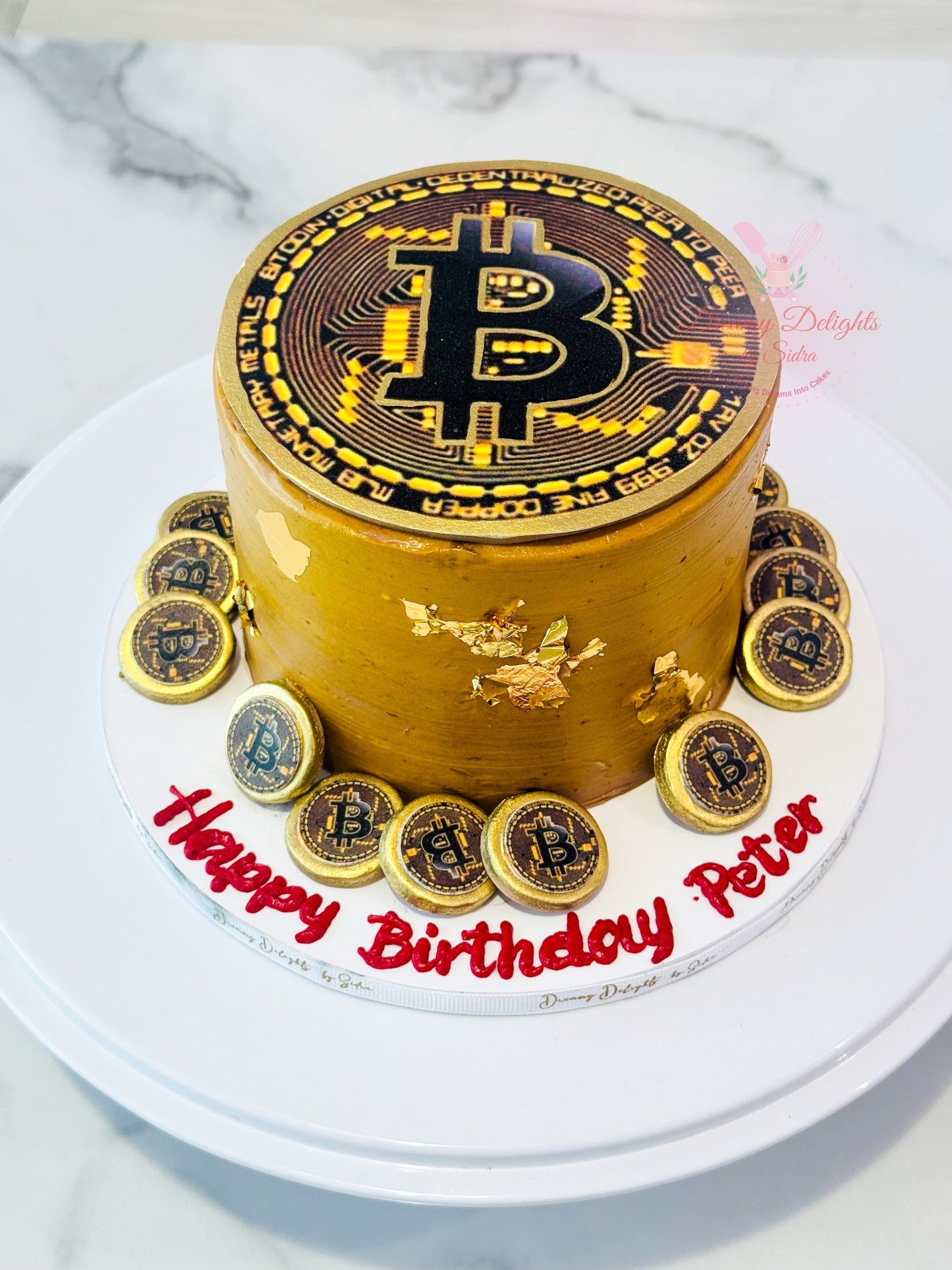 Bitcoin Cake – Crypto-Inspired