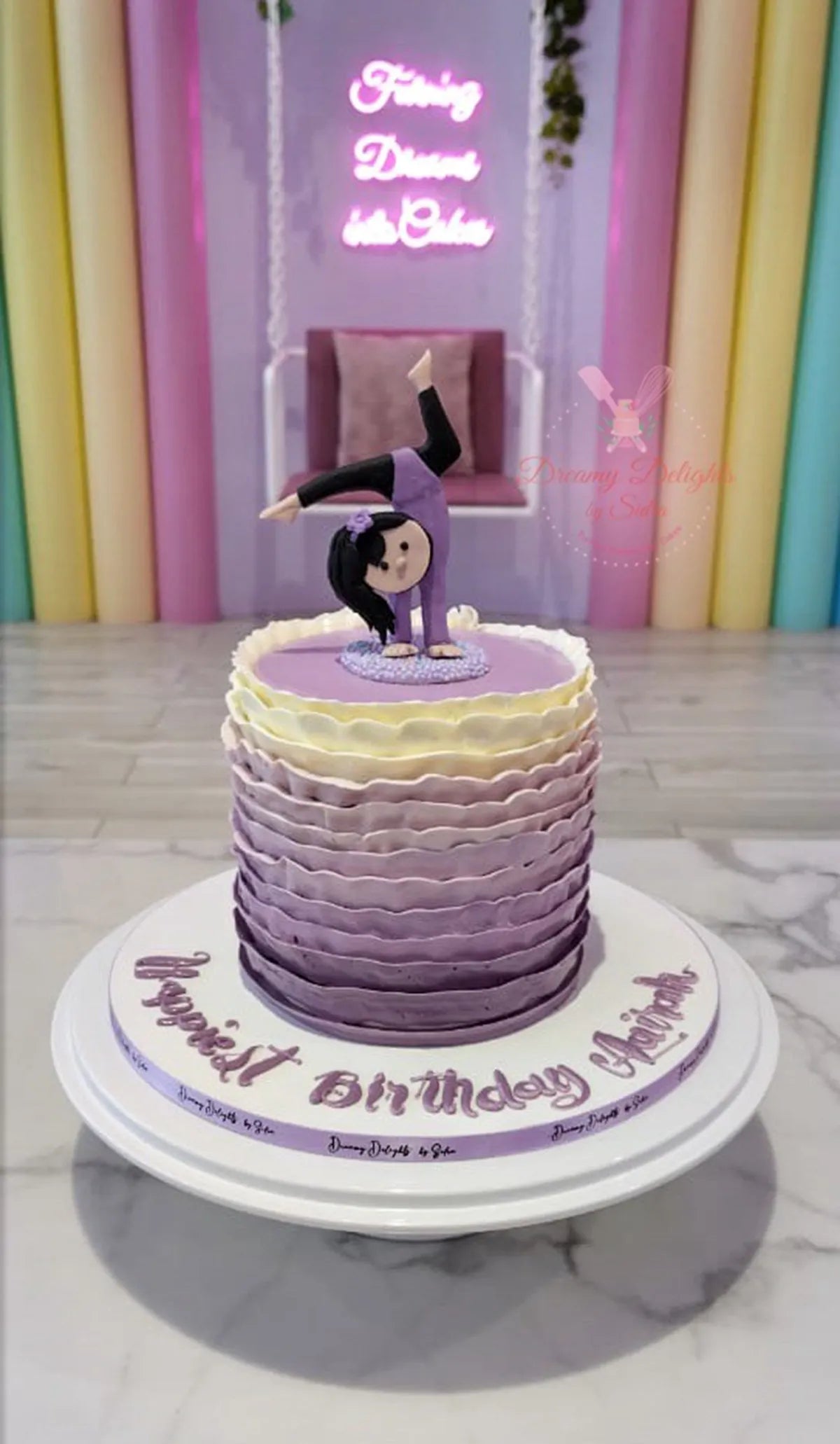 Gymnastics Cake