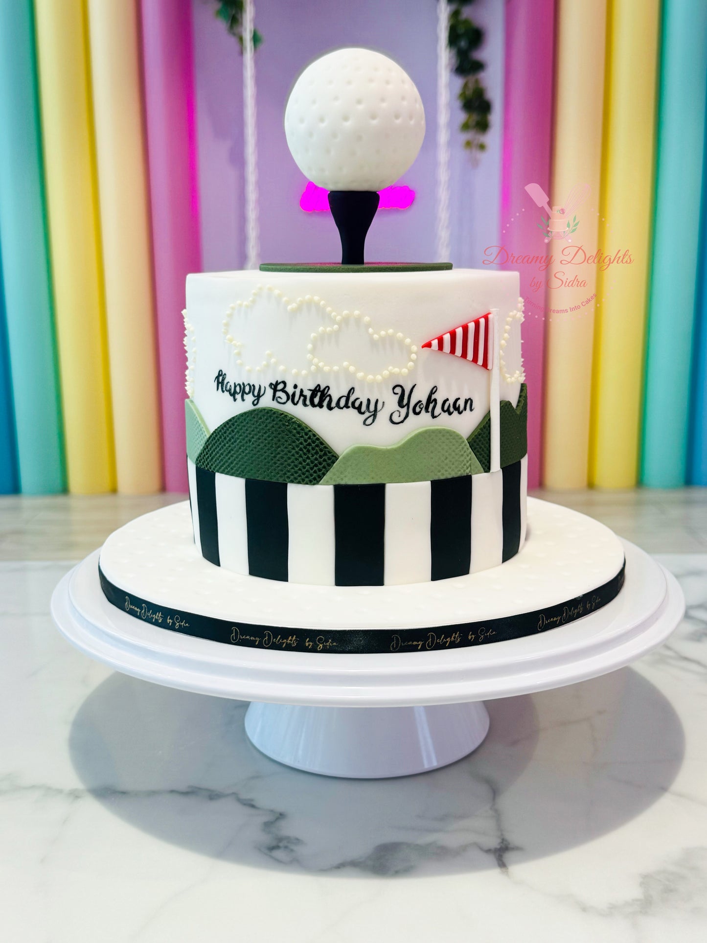 Golf Champion Cake