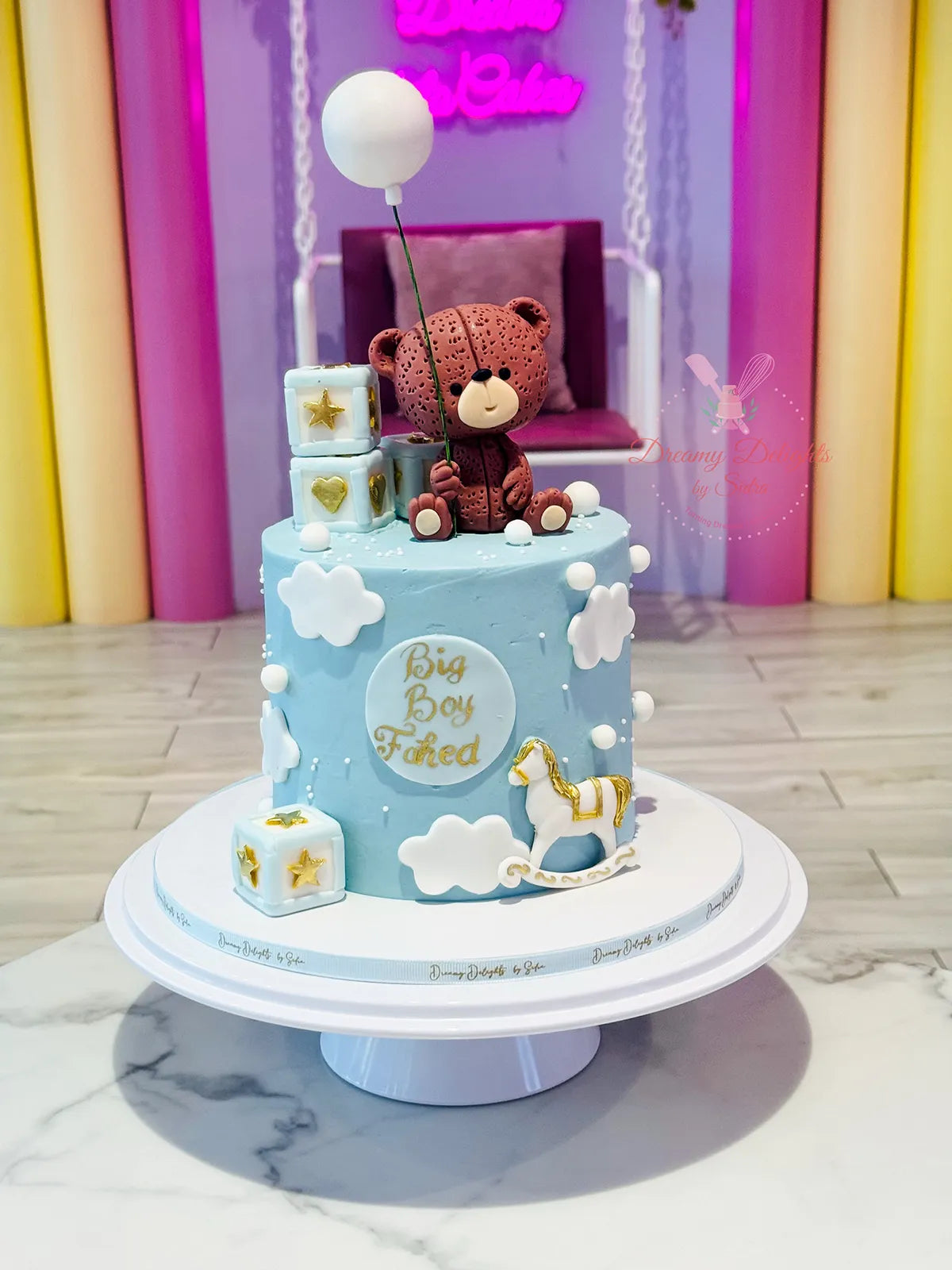 Teddy Cake 8