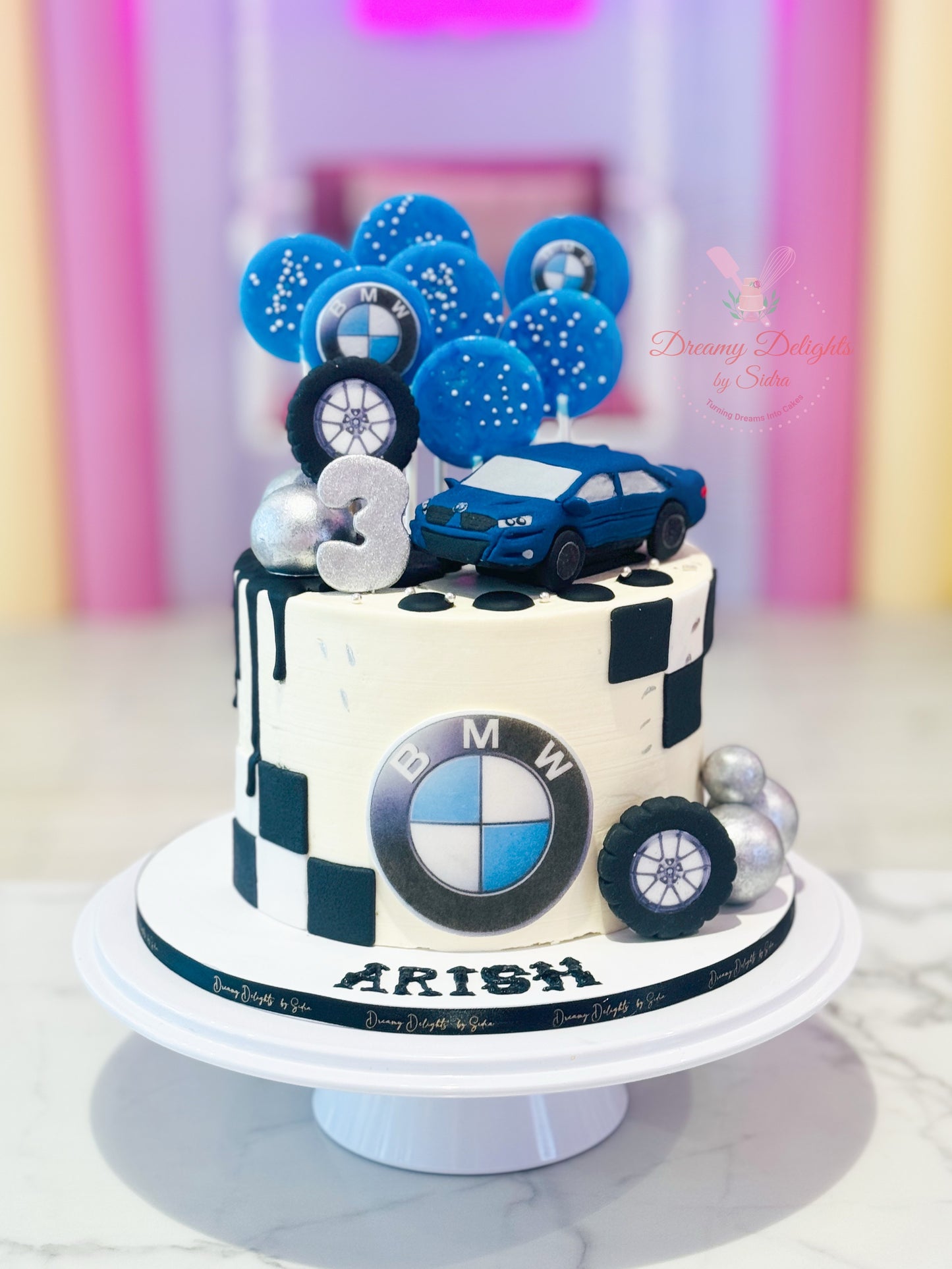 BMW Luxury Car Cake