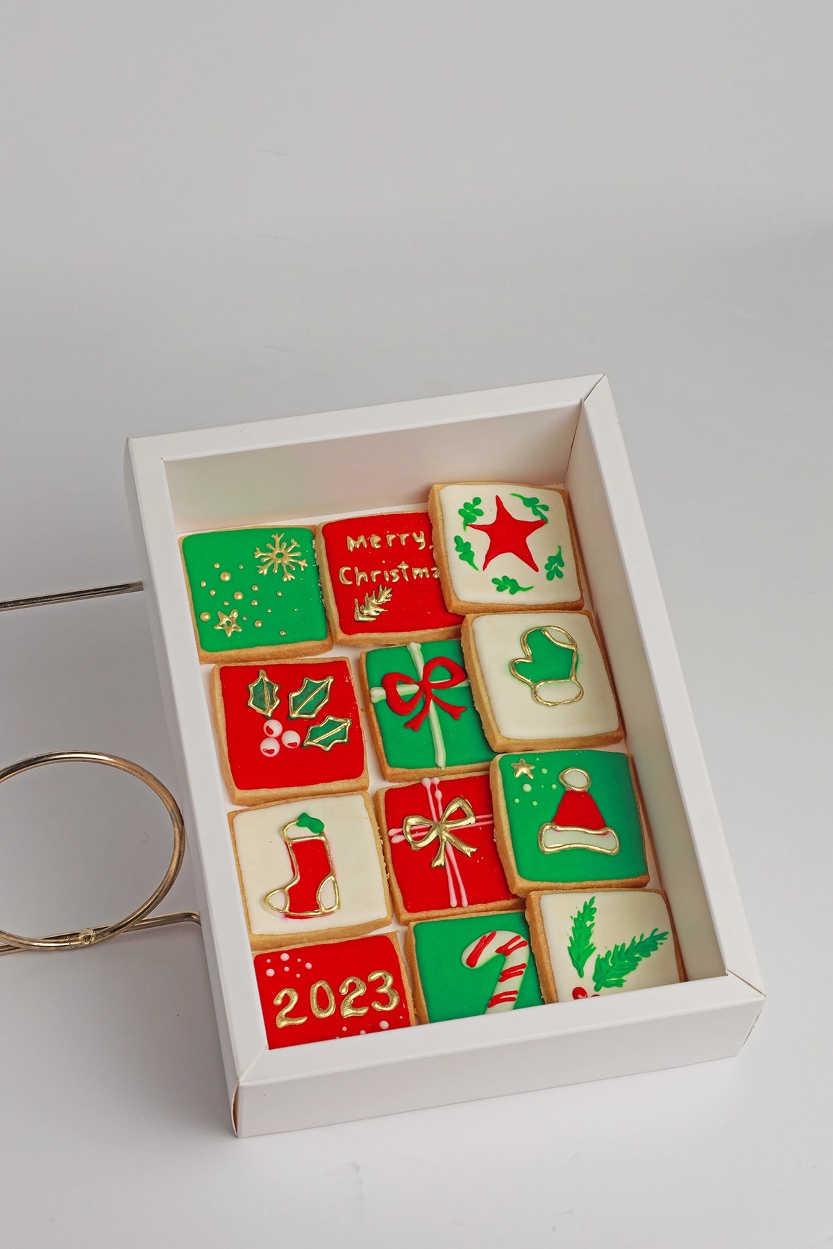 Festive Cookie Box for Joyful Celebrations