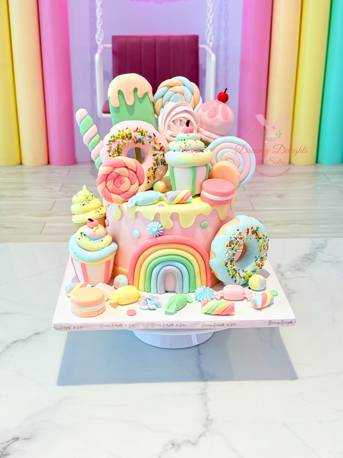 Fun Candyland Cake