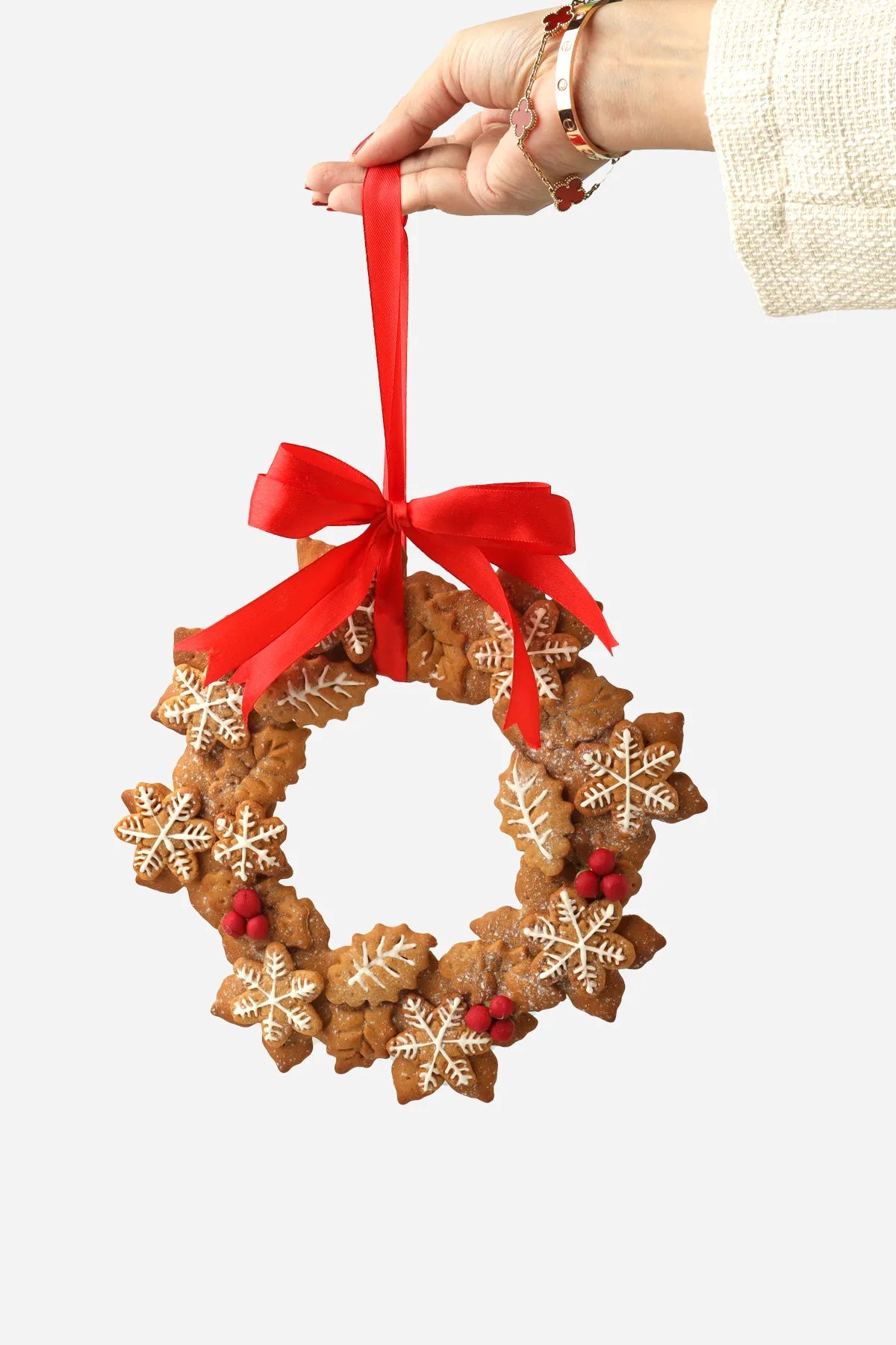 Gingerbread Cookie Wreath