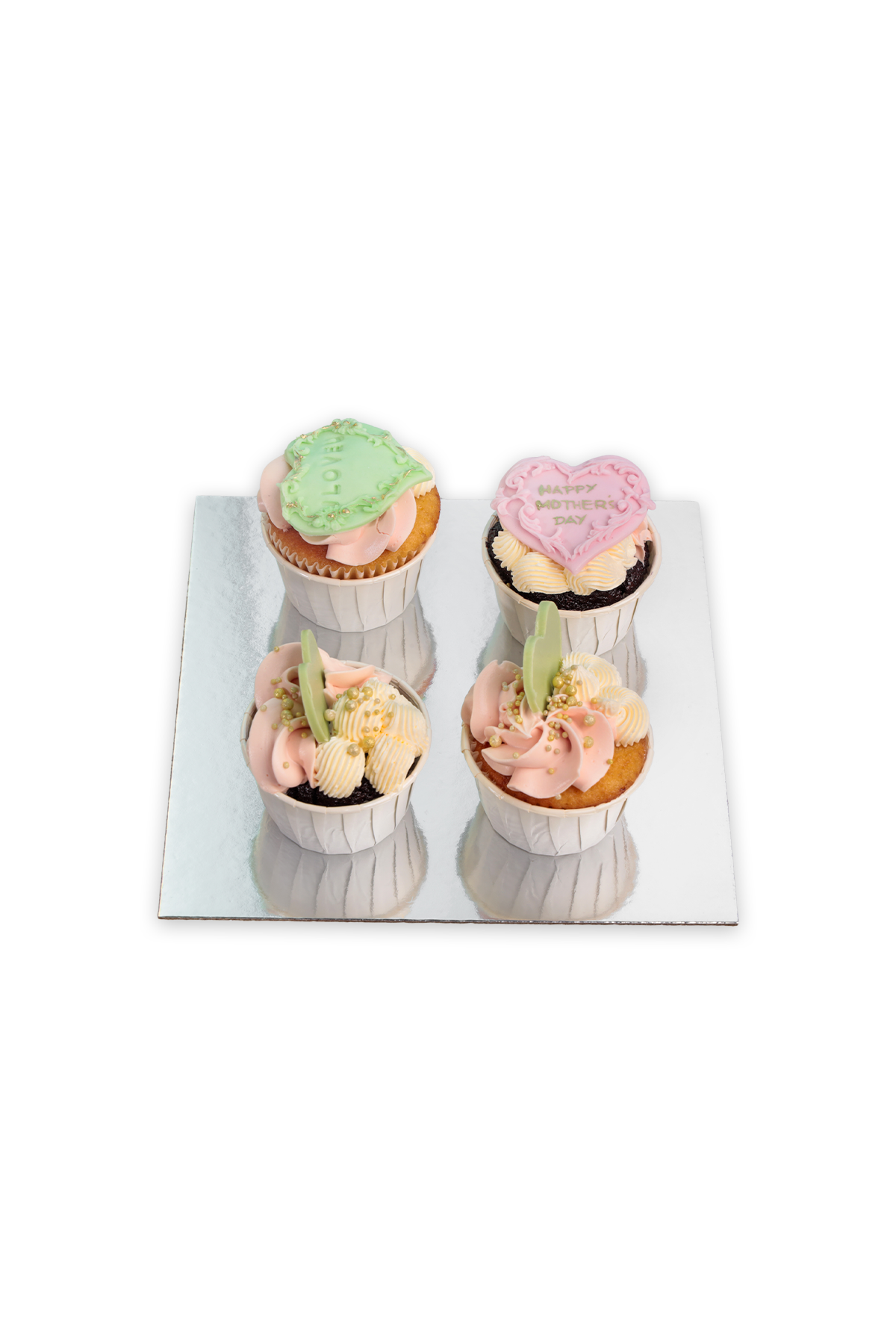 Elegant Mothers Day Cupcakes