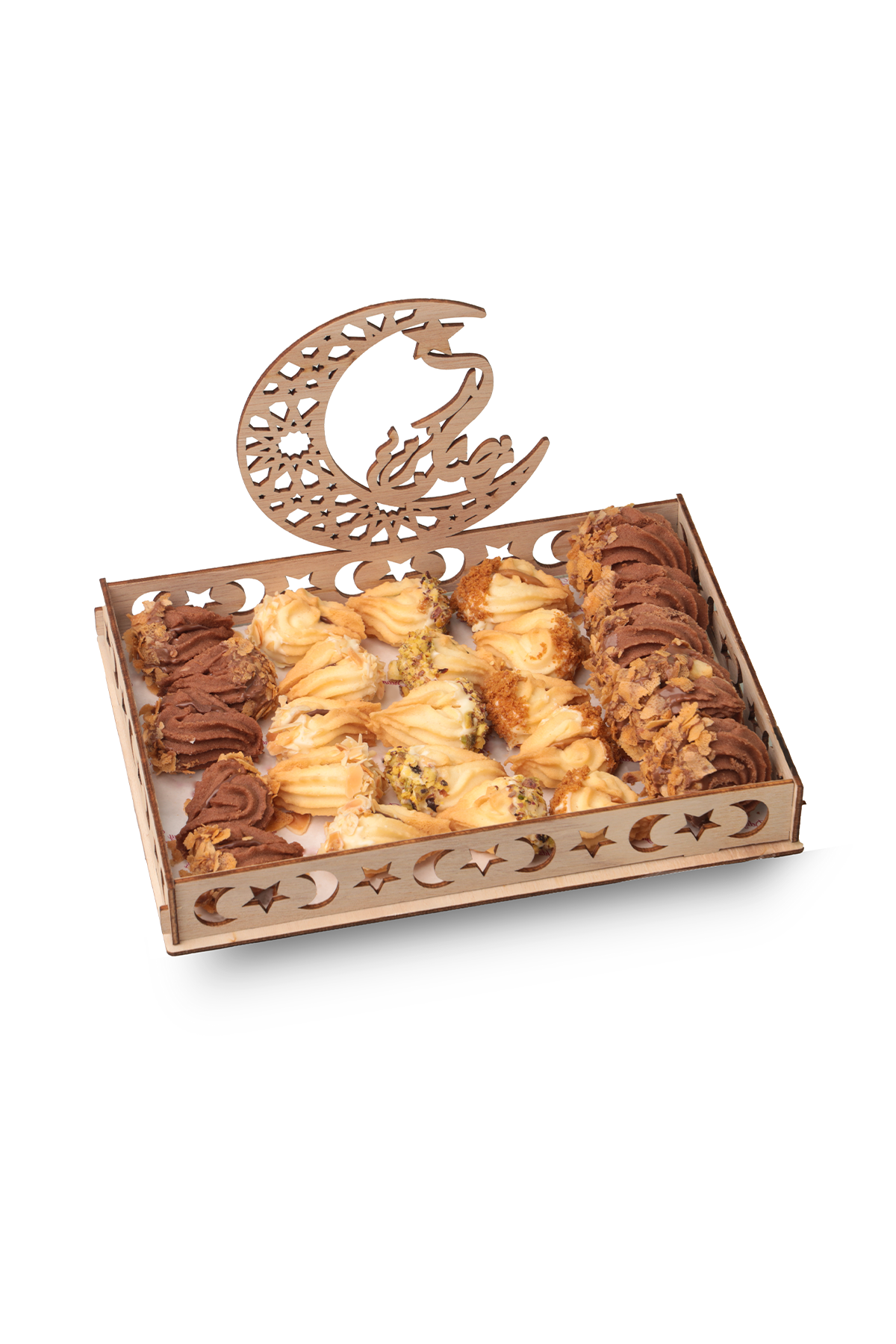 Ramadan Cookie Wooden Tray