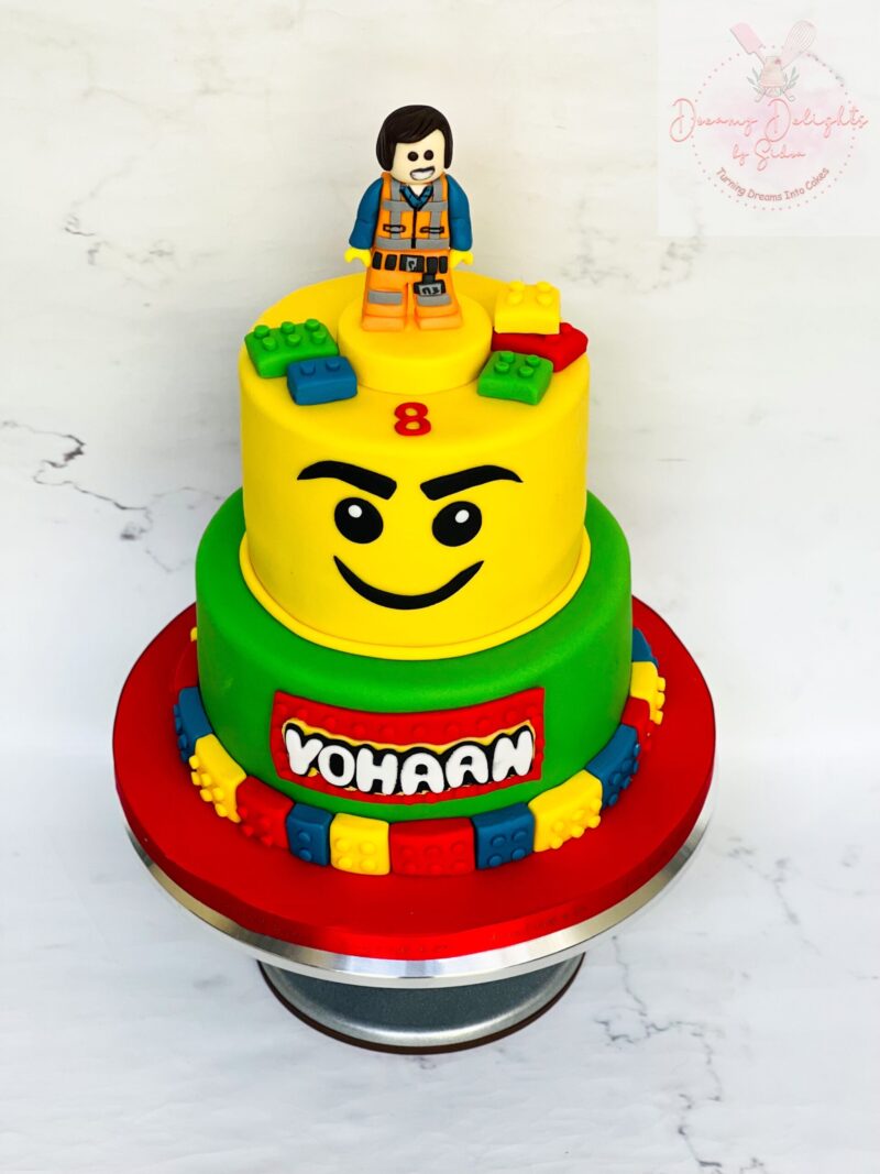 Lego Cake – DreamyDelightsBySidra - Main Image