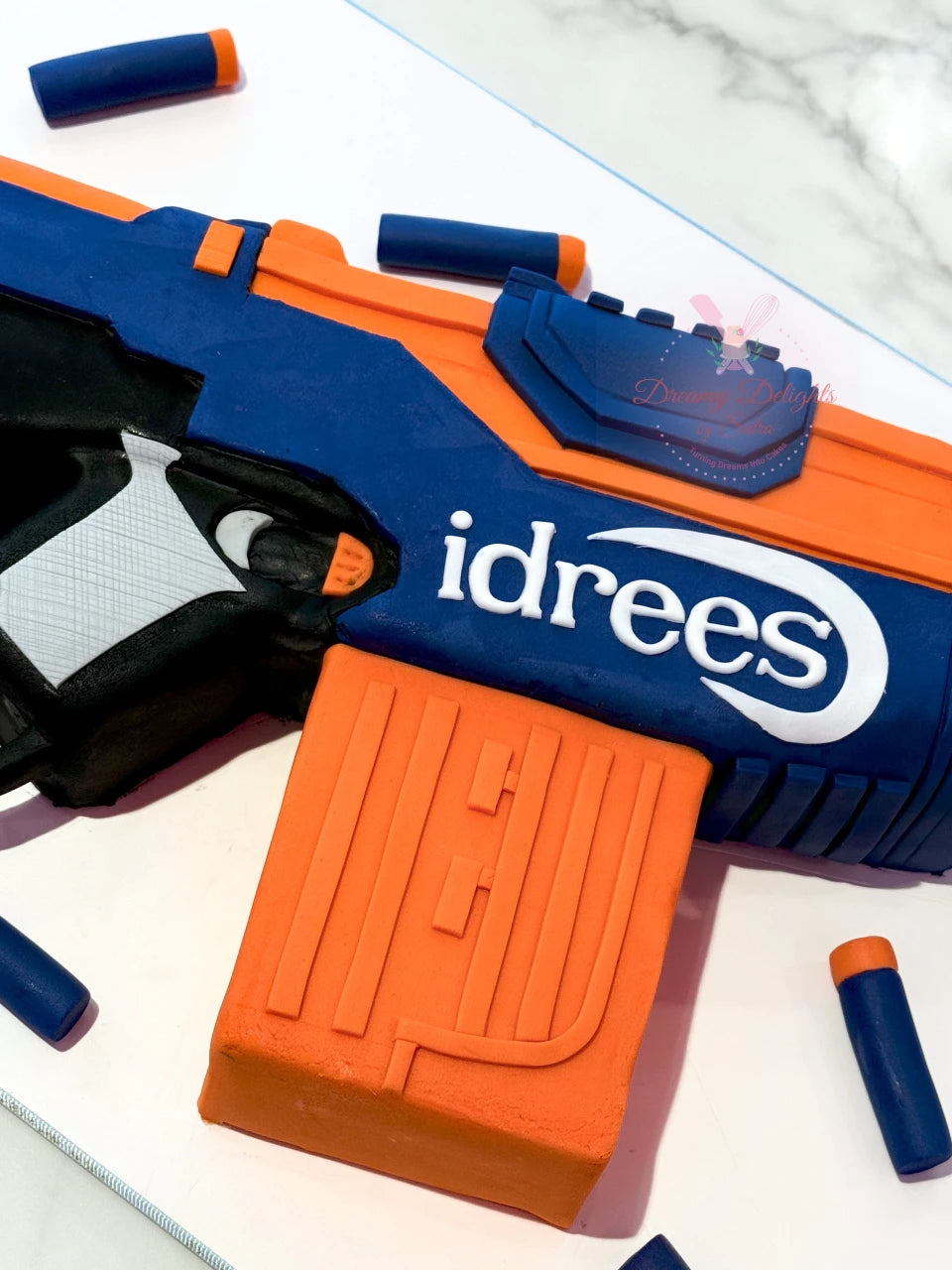 Nerf Gun Cake