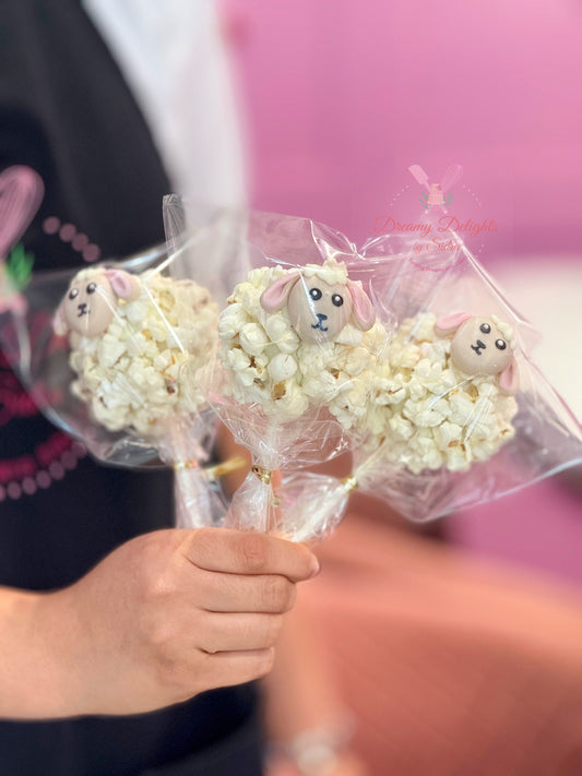 Cute Sheep Cakepops Treat