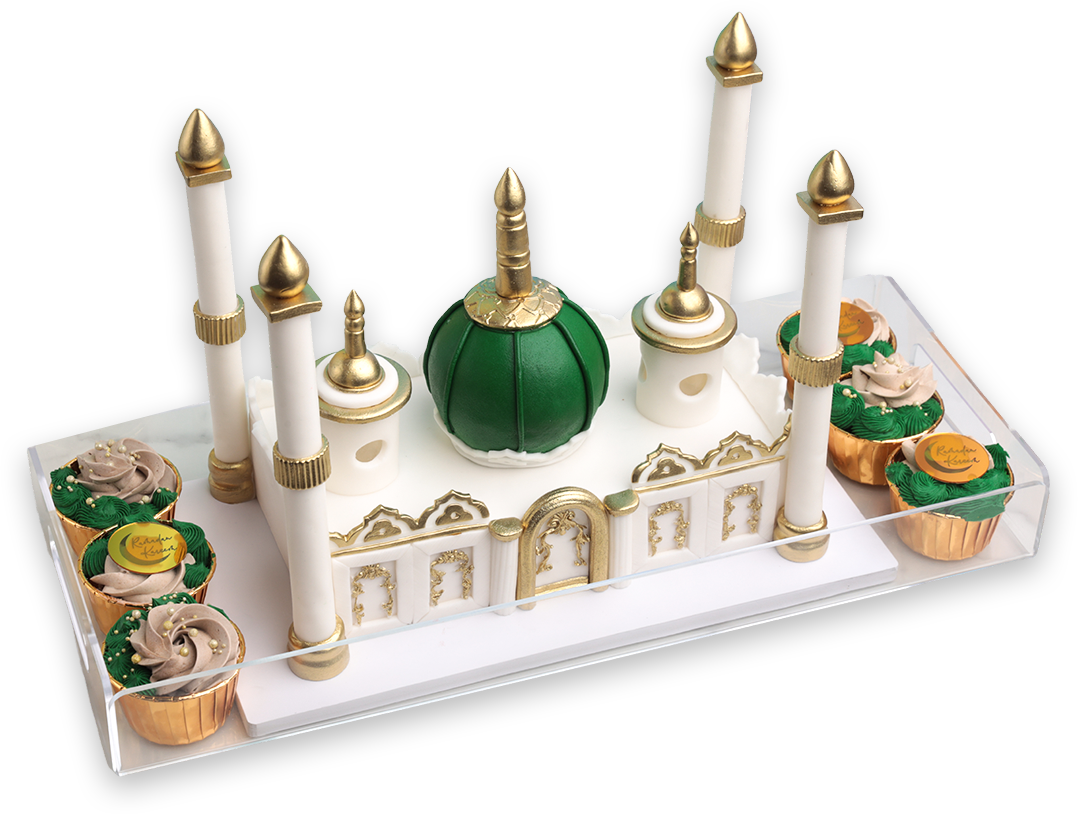 Ramadan Acrylic Tray Cake Bundle