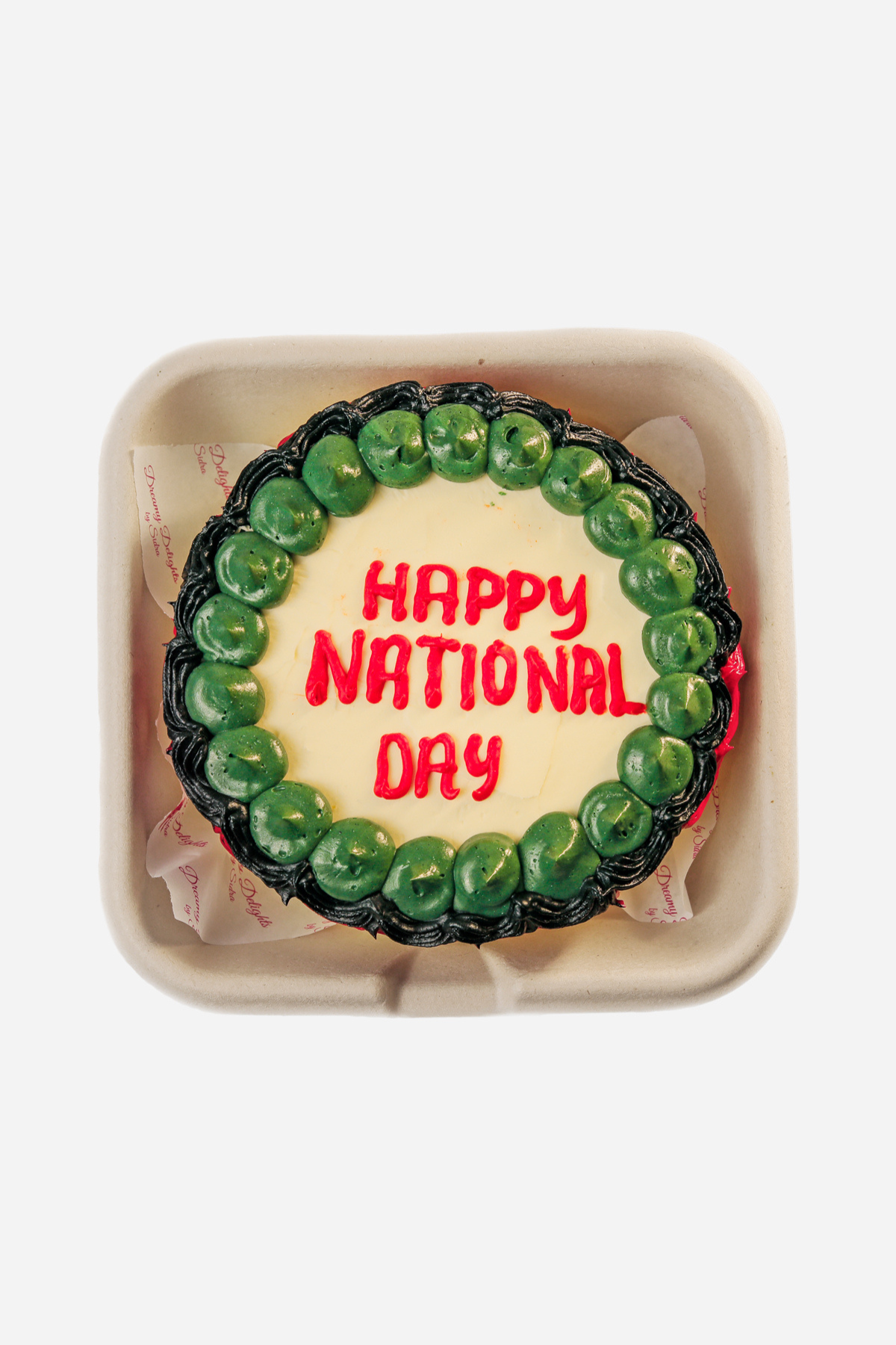 UAE national flag day bento cake