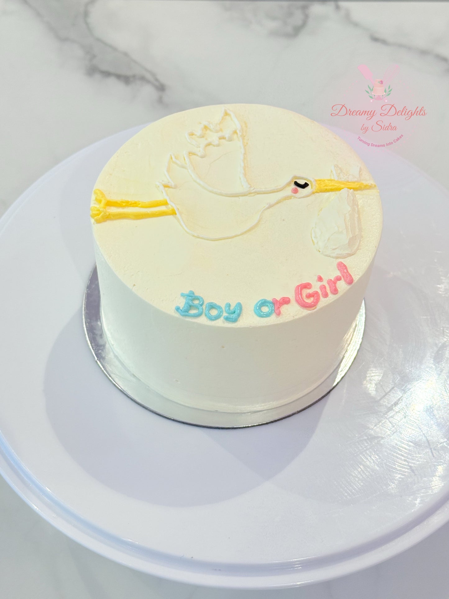 Baby Shower Bento Cake
