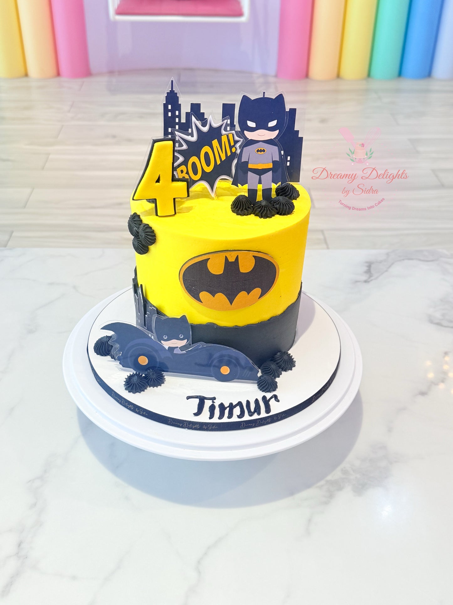 Batman Birthday Cake