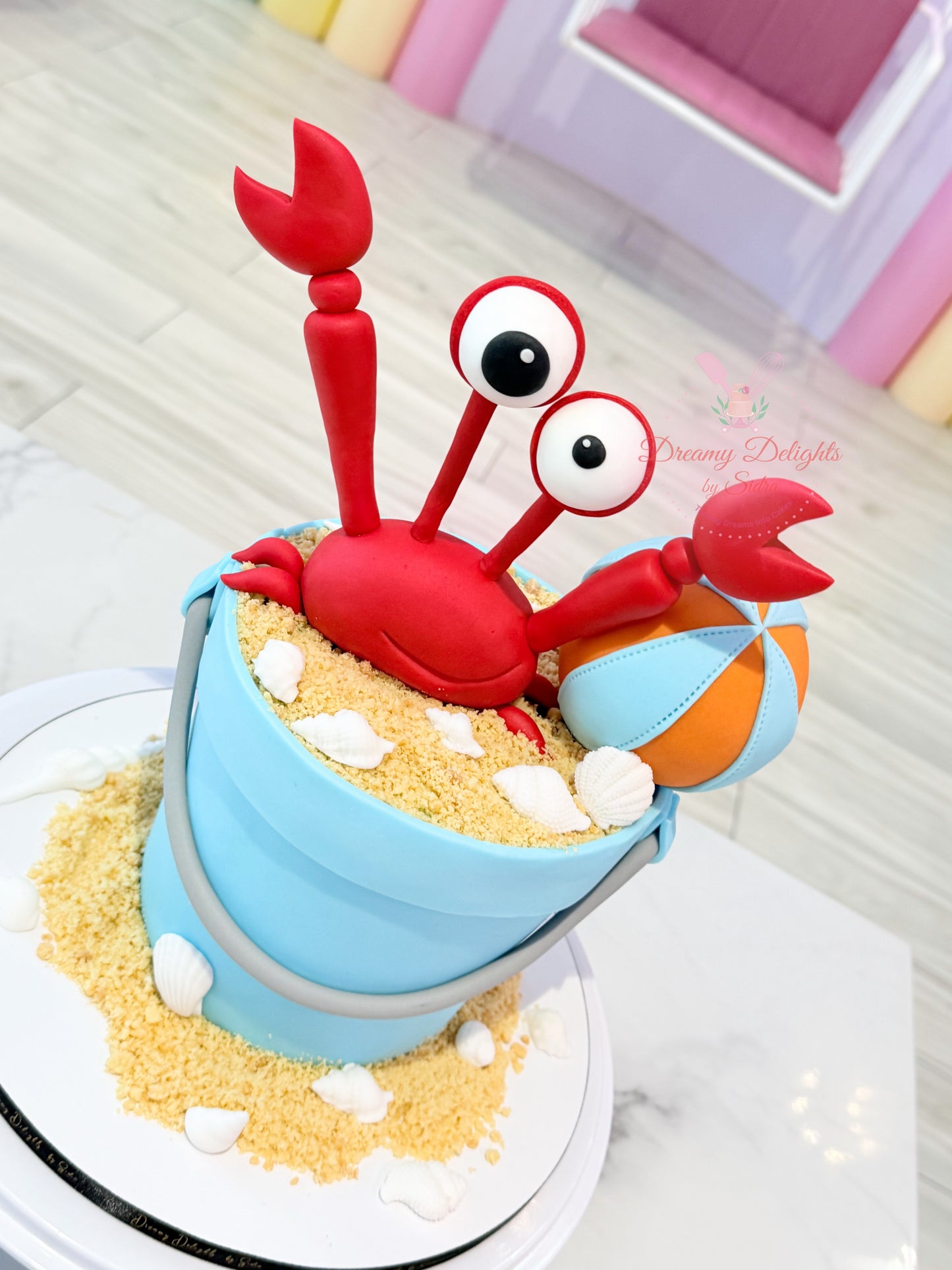 Beach Bucket Crab Cake